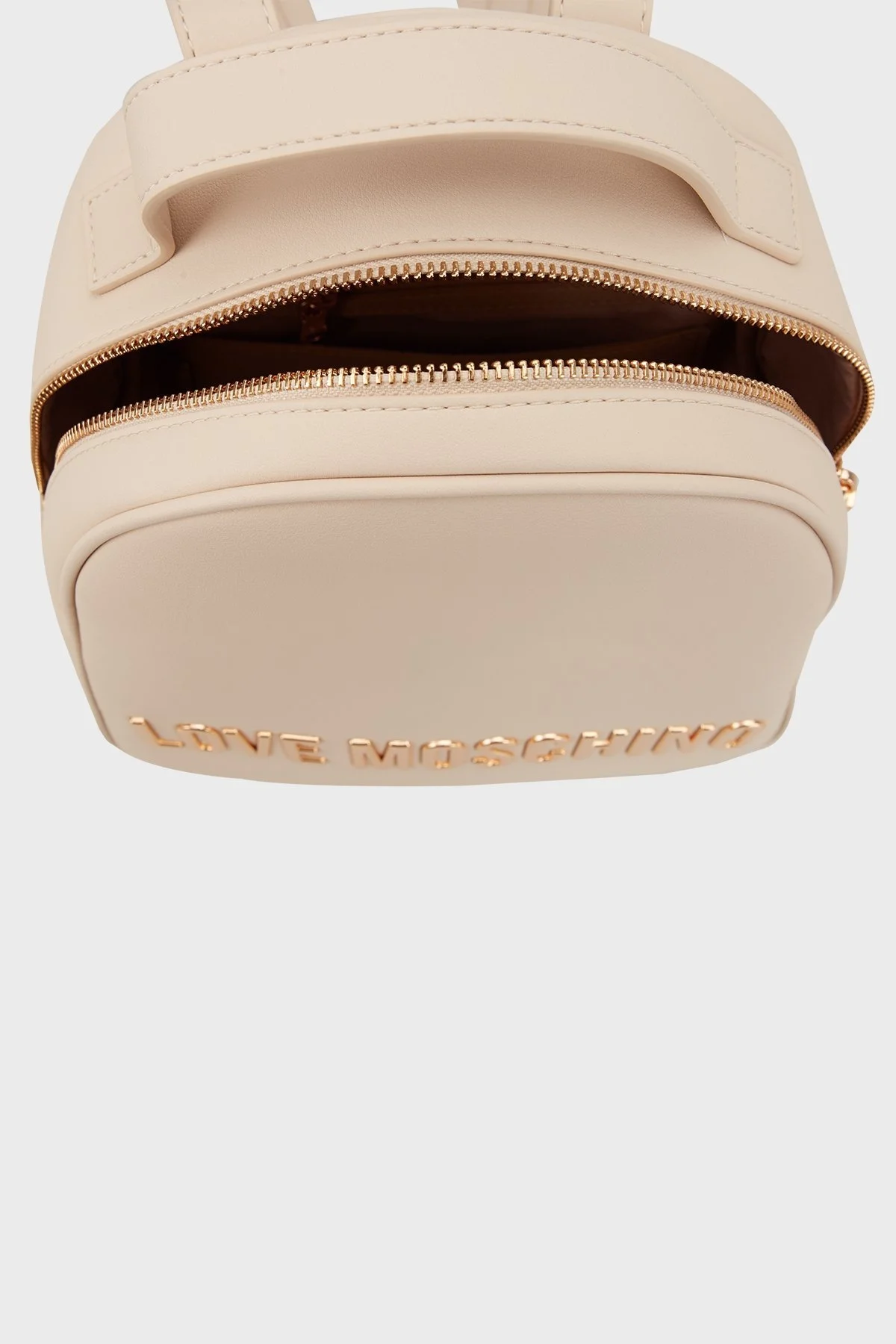 Love Moschino Logolu Bayan Sırt Çantası JC4197PP1LKD0110 BEJ - 4