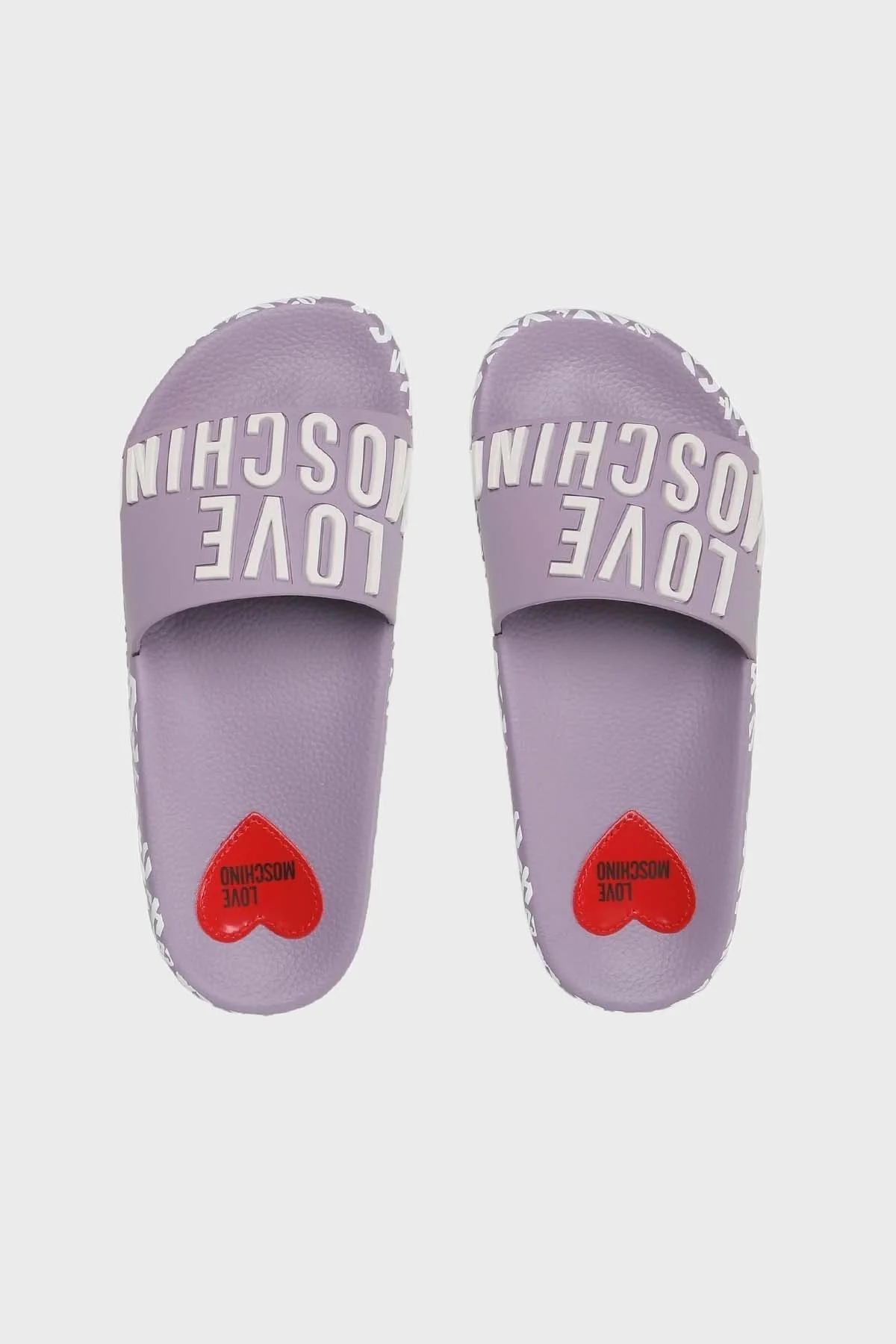 Love Moschino Logolu Bayan Terlik JA28112G1GI17651 LİLA - 4