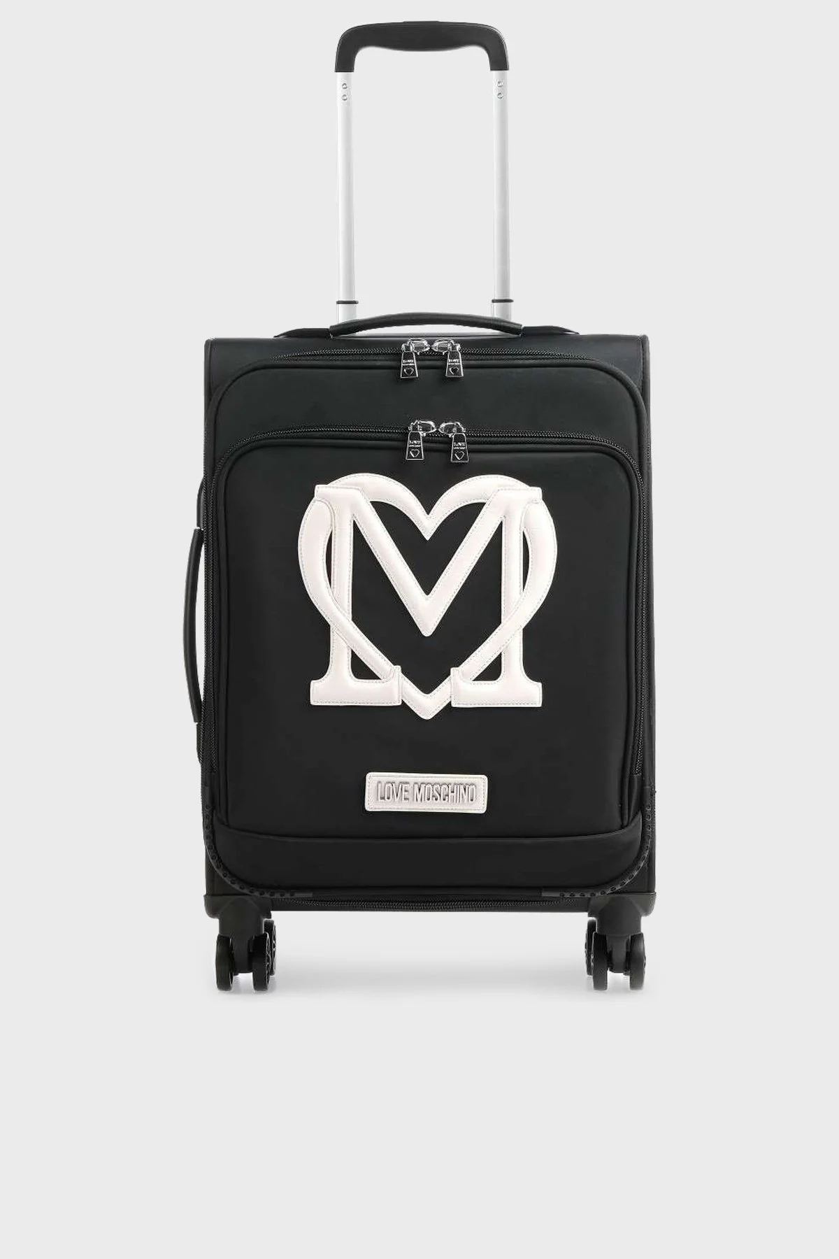 Love Moschino Logolu Kabin Boy Bayan Valiz JC5101PP0FKX000A SİYAH - 1