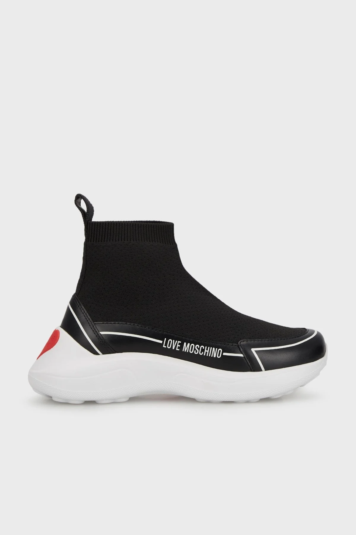 Love Moschino Logolu Bilekli Sneaker Bayan Ayakkabı JA15176G0HIY200A SİYAH - 1