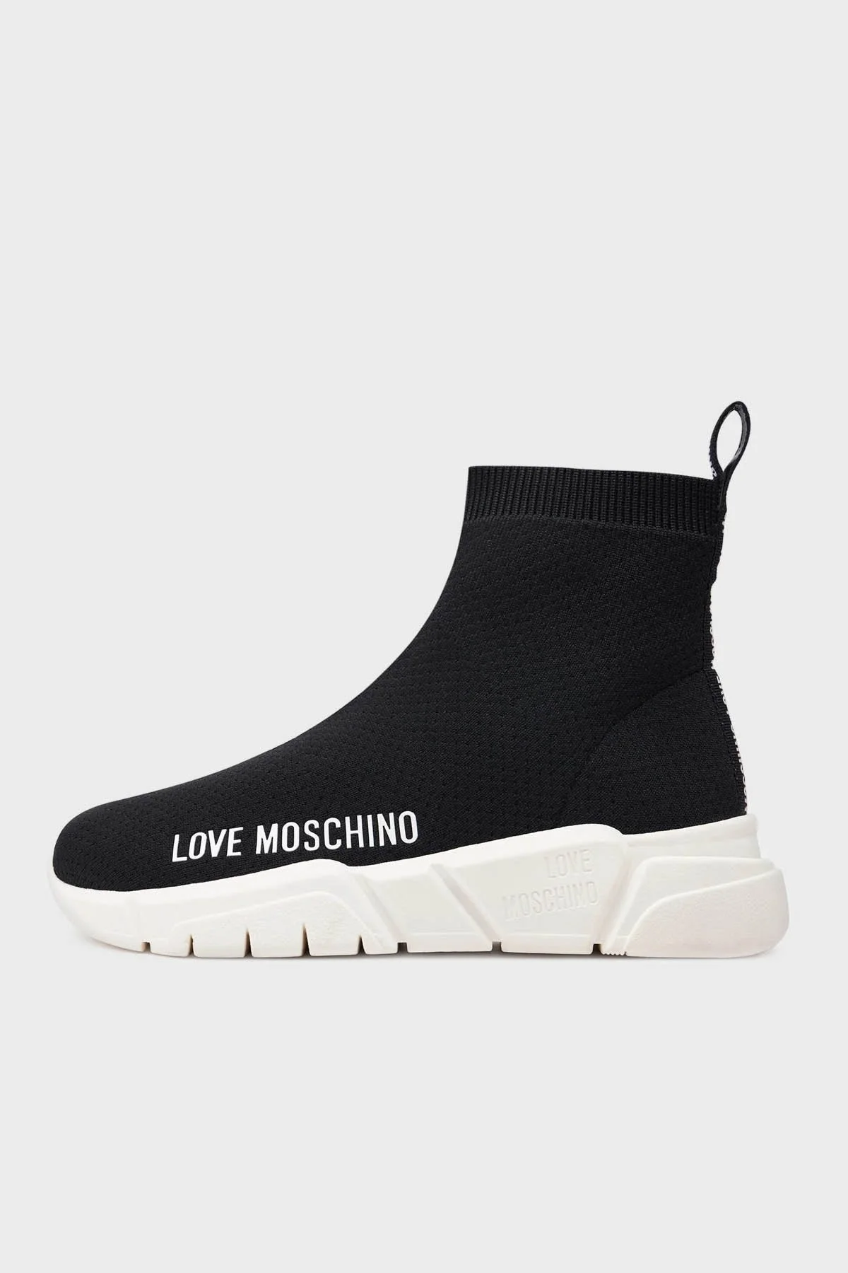 Love Moschino Logolu Bilekli Sneaker Bayan Ayakkabı JA15343G1IIZ4000 SİYAH - 2