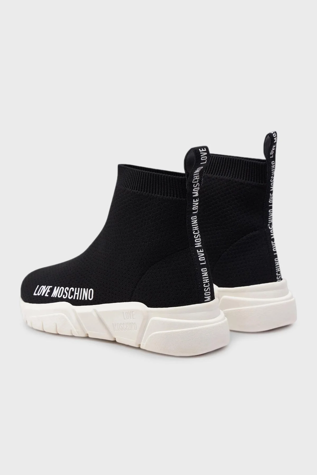 Love Moschino Logolu Bilekli Sneaker Bayan Ayakkabı JA15343G1IIZ4000 SİYAH - 3