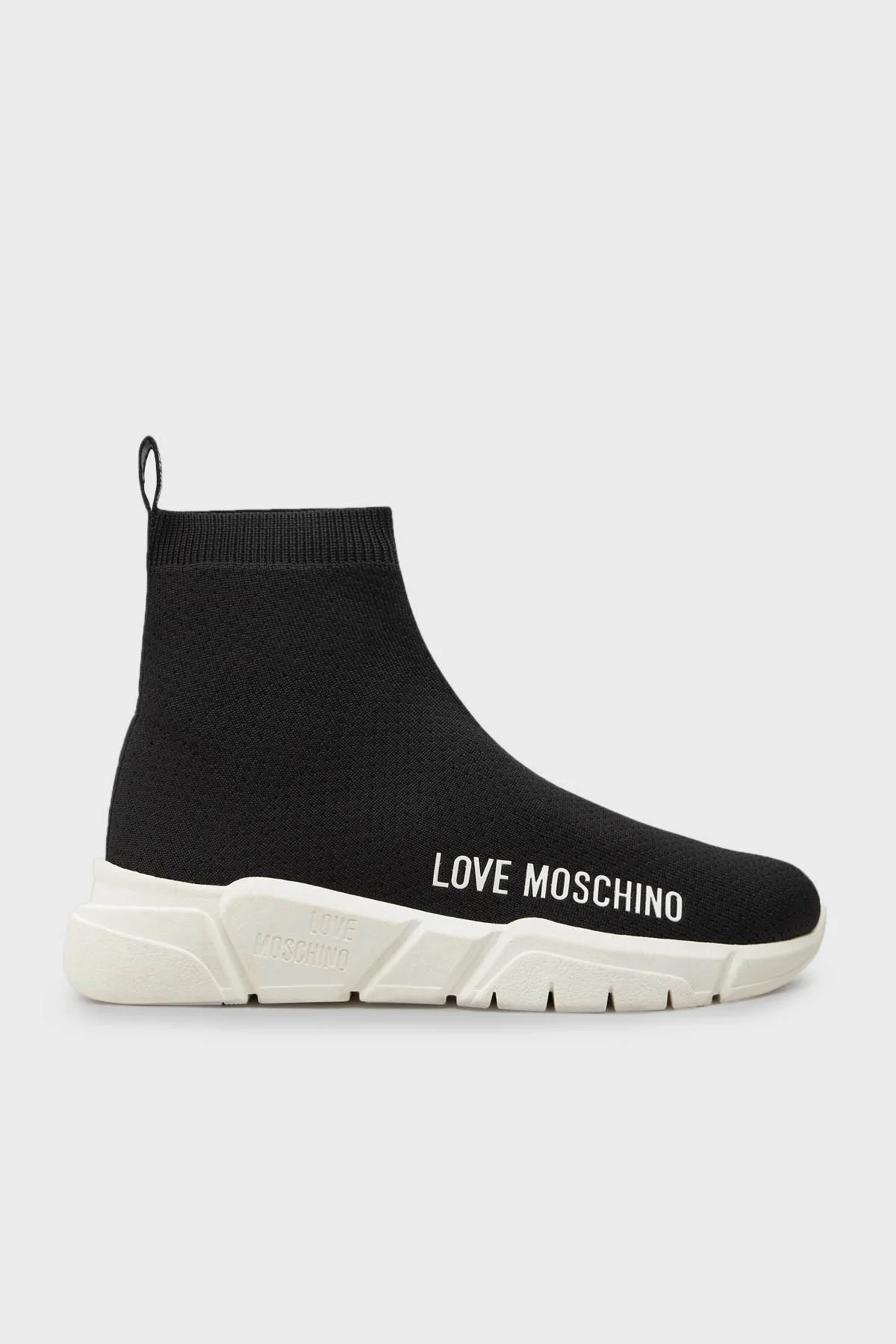 Love Moschino Logolu Bilekli Sneaker Bayan Ayakkabı JA15343G1LIZ4000 SİYAH - 1