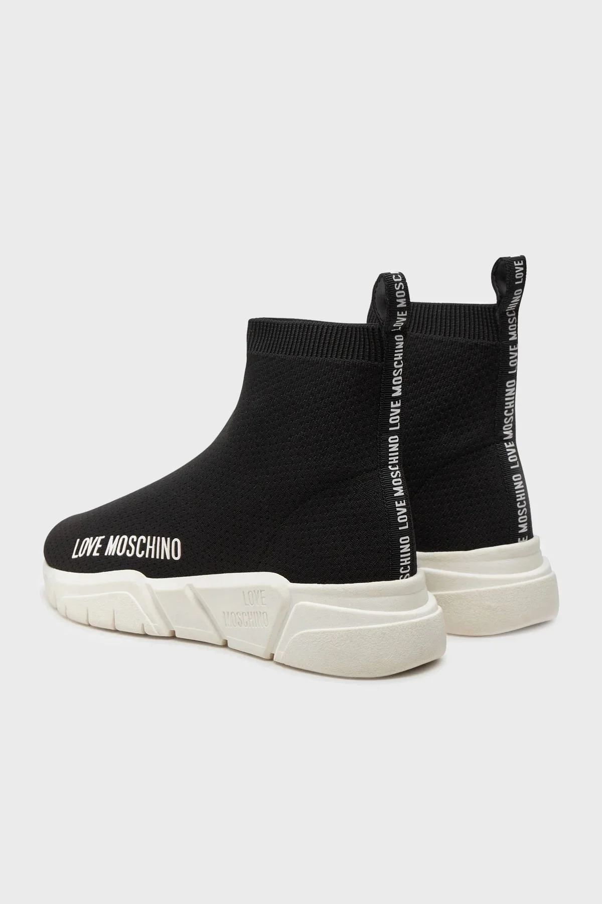Love Moschino Logolu Bilekli Sneaker Bayan Ayakkabı JA15343G1LIZ4000 SİYAH - 3