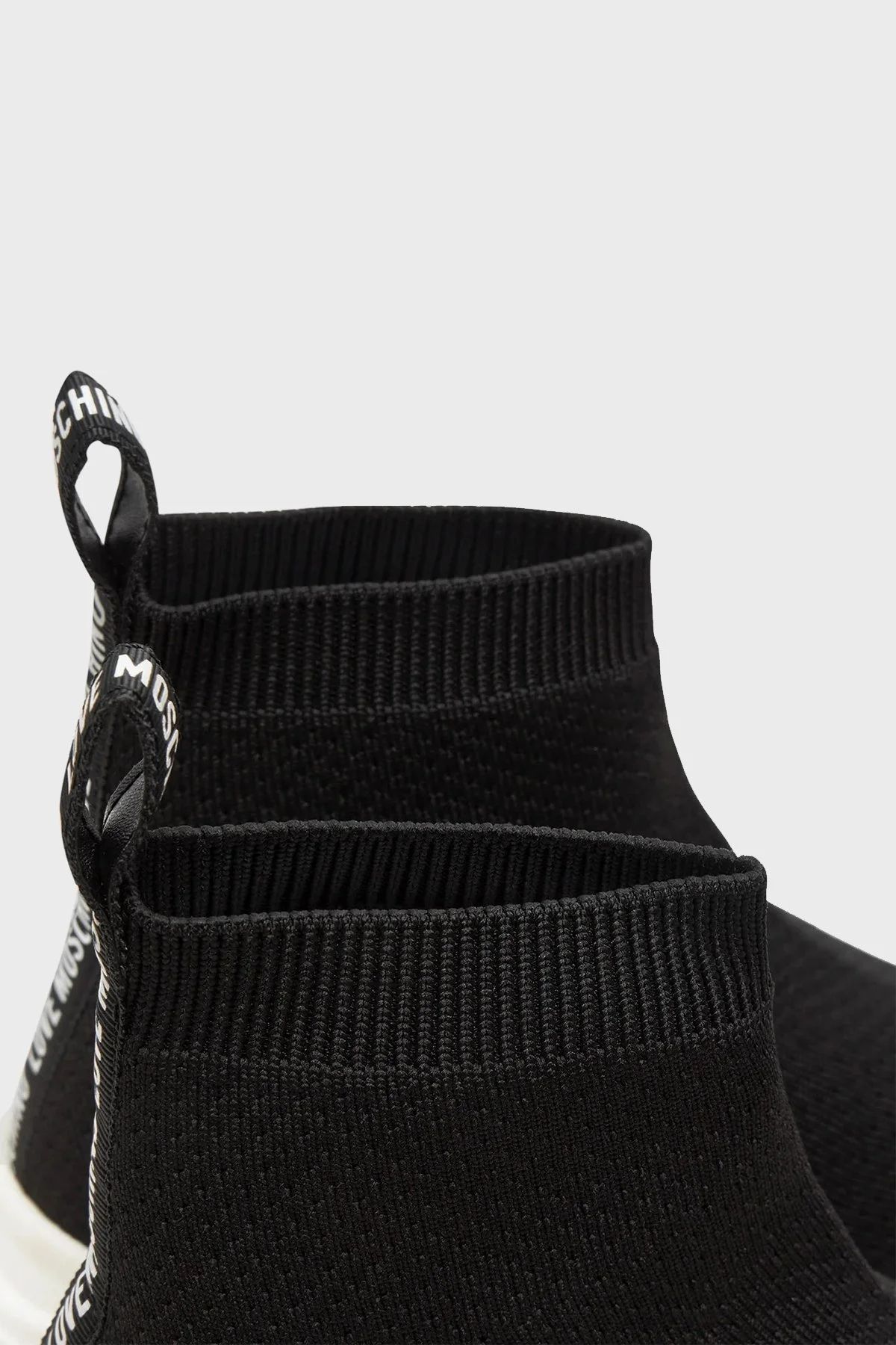 Love Moschino Logolu Bilekli Sneaker Bayan Ayakkabı JA15343G1LIZ4000 SİYAH - 4