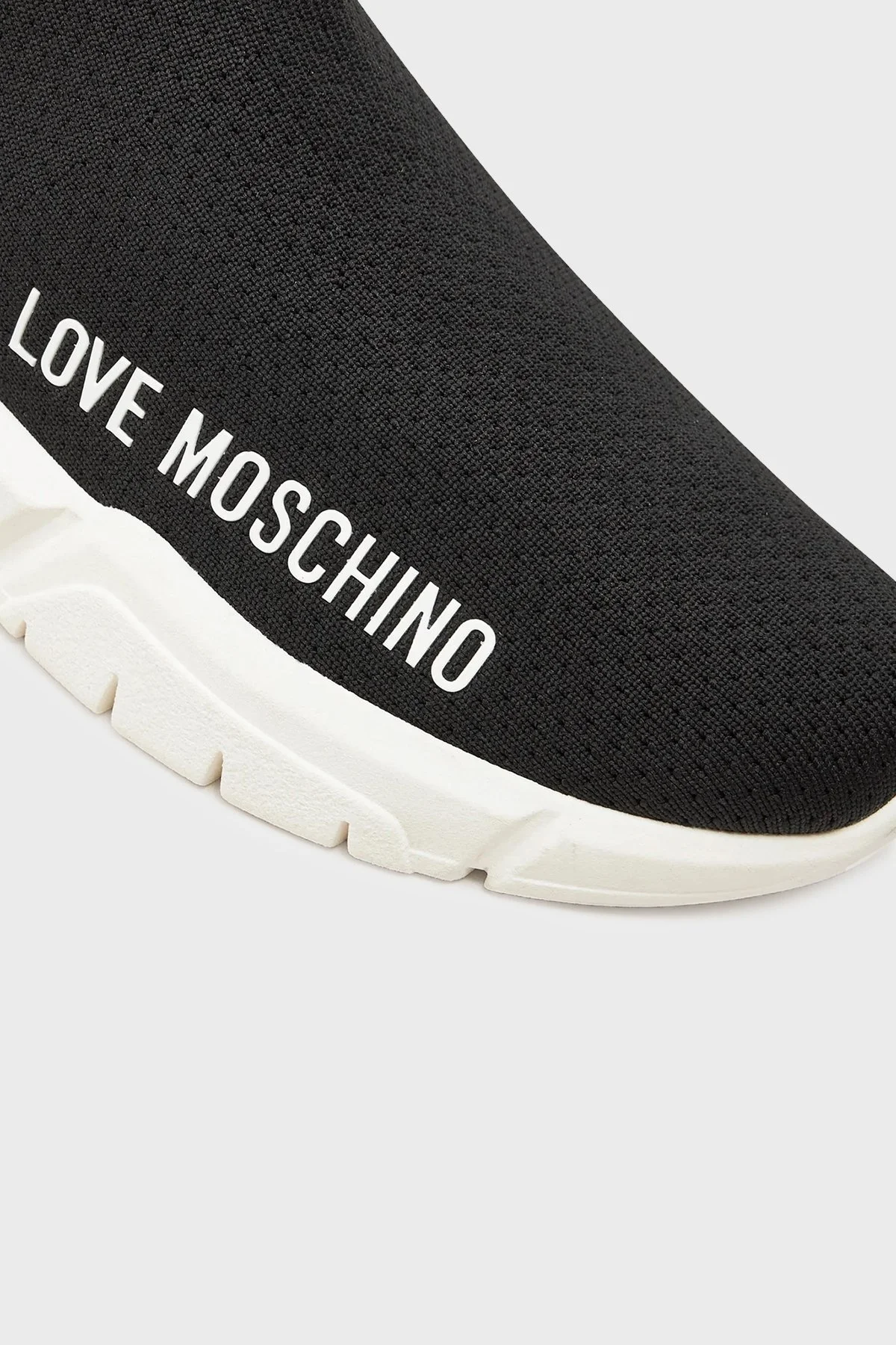 Love Moschino Logolu Bilekli Sneaker Bayan Ayakkabı JA15343G1LIZ4000 SİYAH - 5