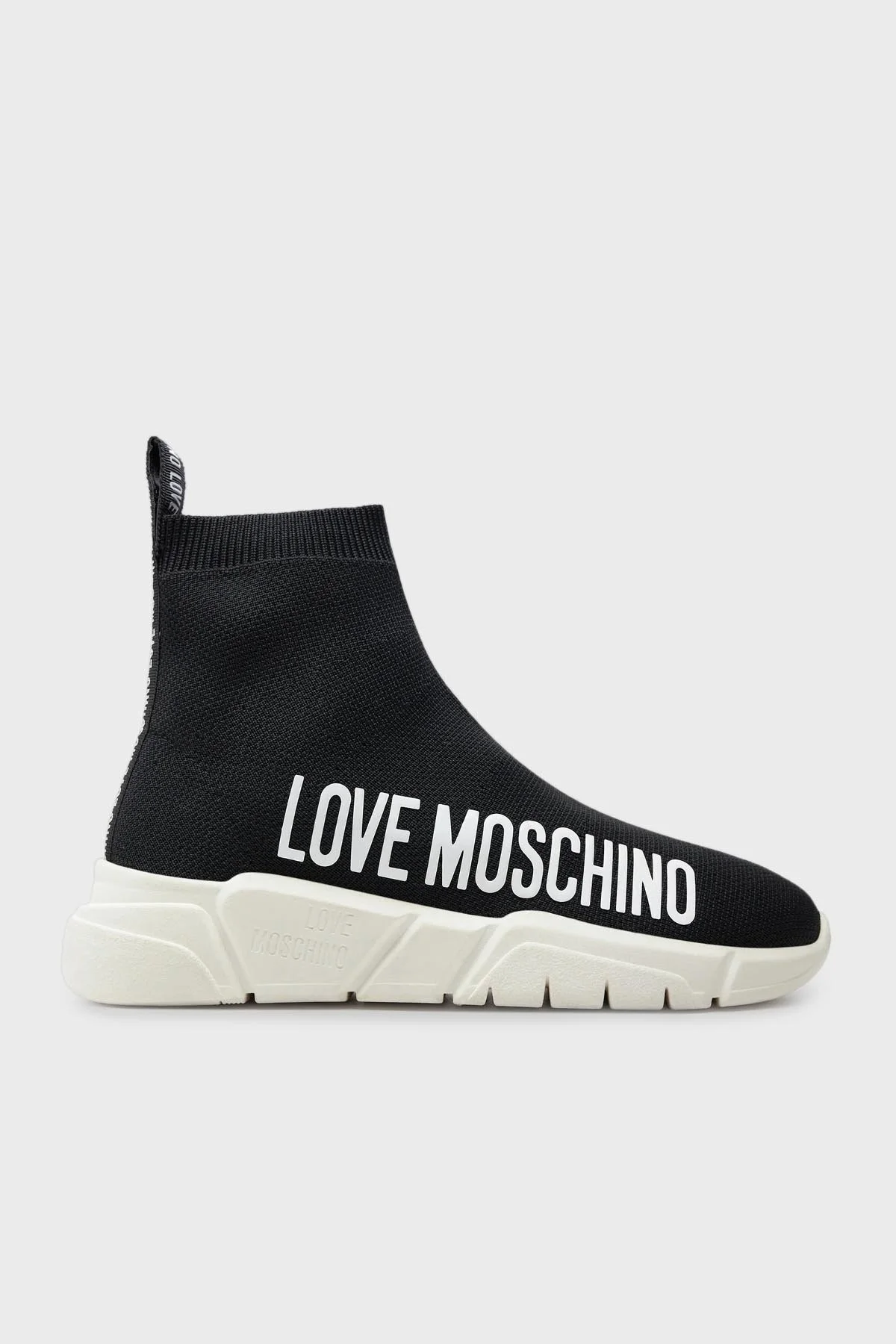 Love Moschino Logolu Bilekli Sneaker Bayan Ayakkabı JA15433G1IIZ6000 SİYAH - 1