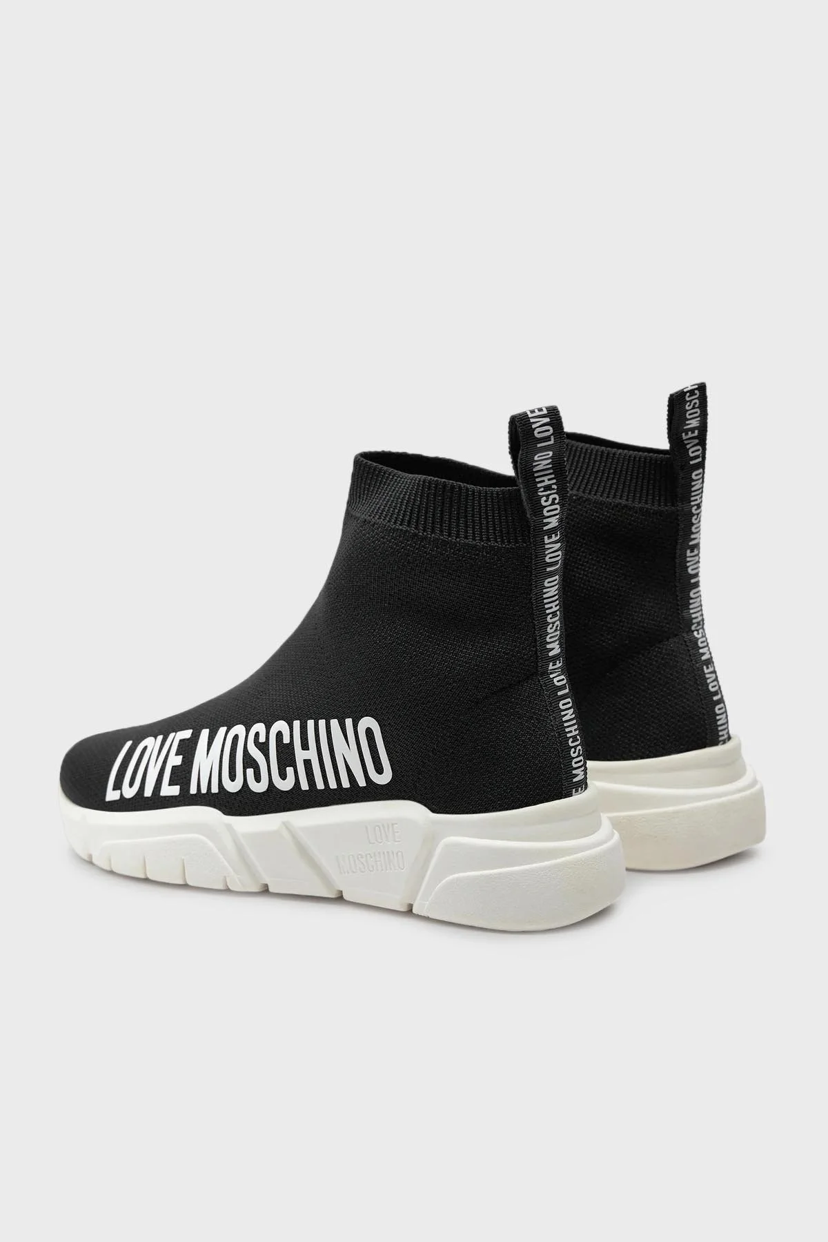 Love Moschino Logolu Bilekli Sneaker Bayan Ayakkabı JA15433G1IIZ6000 SİYAH - 3