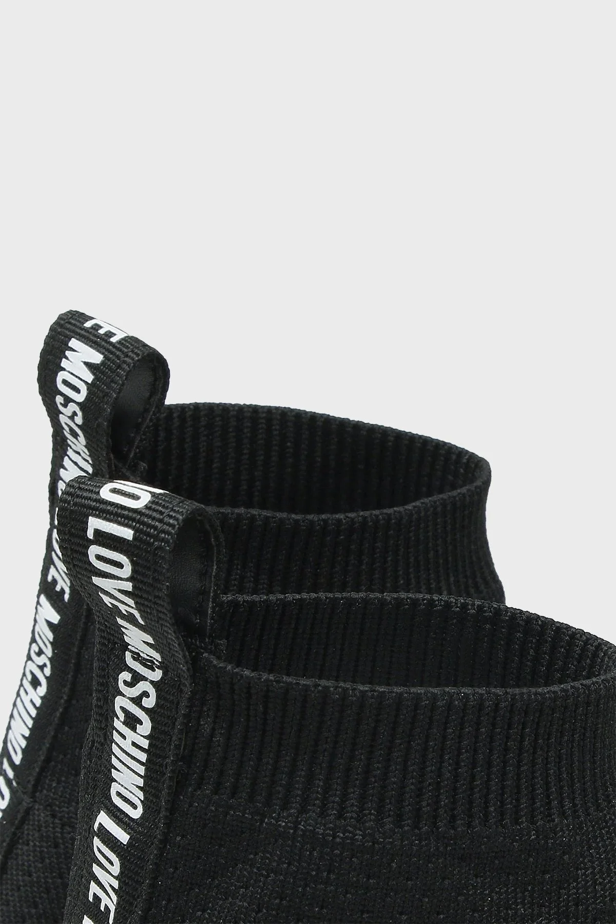 Love Moschino Logolu Bilekli Sneaker Bayan Ayakkabı JA15463G1GIZC00A SİYAH-FUJYA - 5