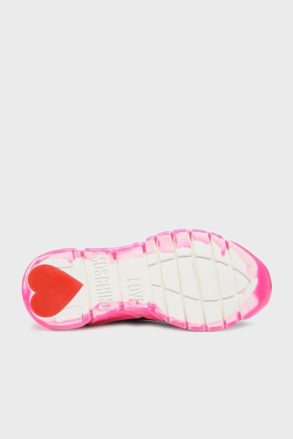 Love Moschino Logolu Bilekli Sneaker Bayan Ayakkabı JA15463G1GIZC00A SİYAH-FUJYA - 6