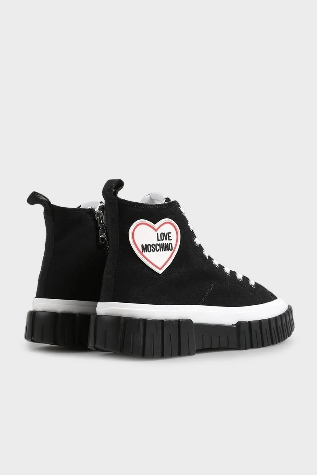 Love Moschino Logolu Bilekli Sneaker Bayan Ayakkabı JA15595G1GJH0000 SİYAH - 2