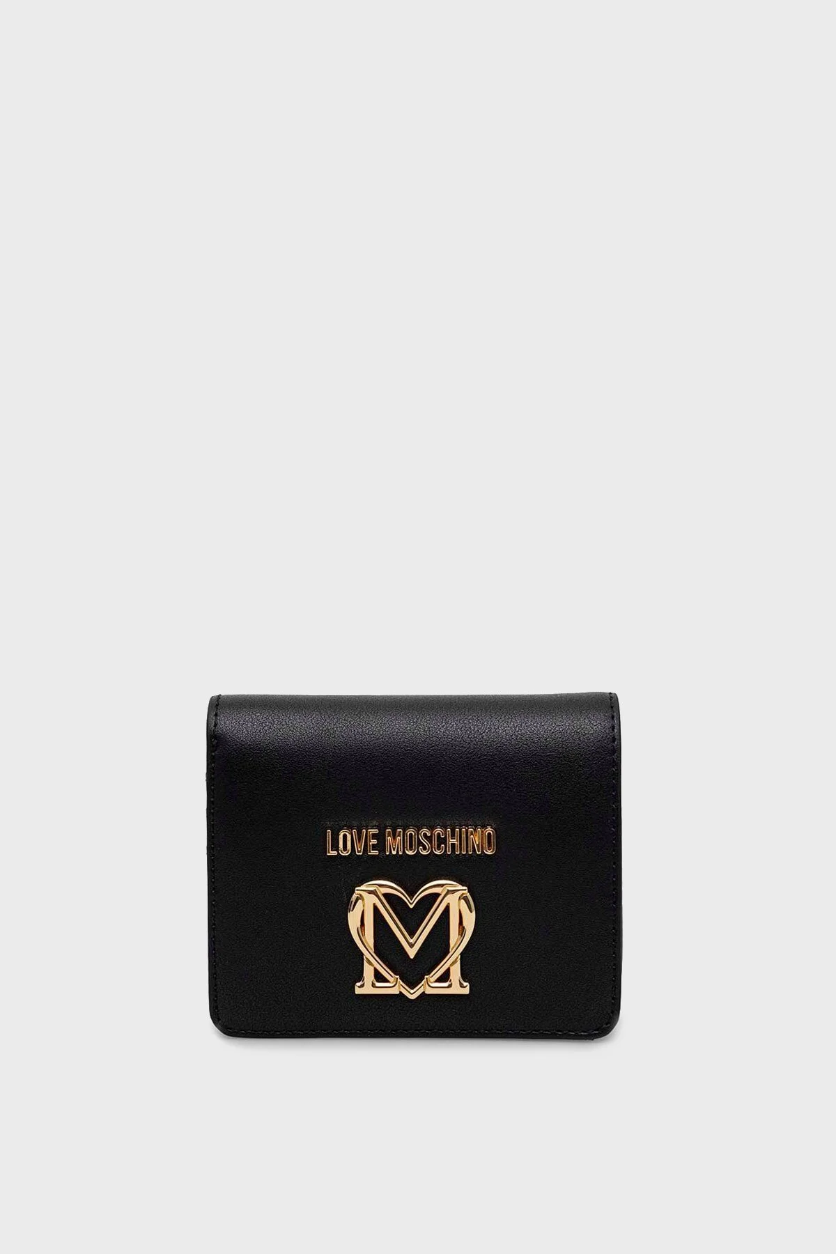 Love Moschino Logolu Bölmeli Bayan Cüzdan JC5724PP0GKF0000 SİYAH - 1