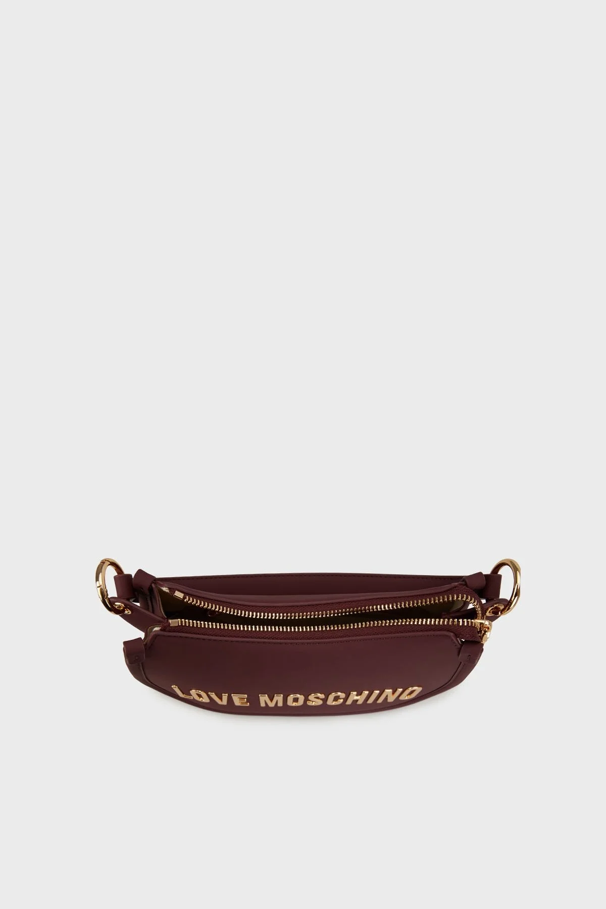 Love Moschino Logolu Çıkarılabilir Askı ve Tutma Saplı Bayan Çanta JC4027PP1NKD0552 MOR - 3