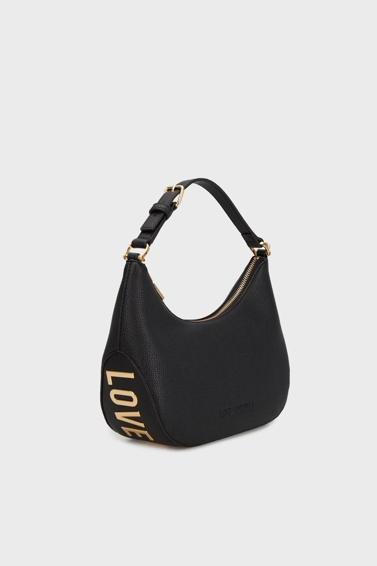 Love Moschino Logolu Çıkarılabilir Askılı Bayan Çanta JC4018PP1MLT0000 SİYAH - 3