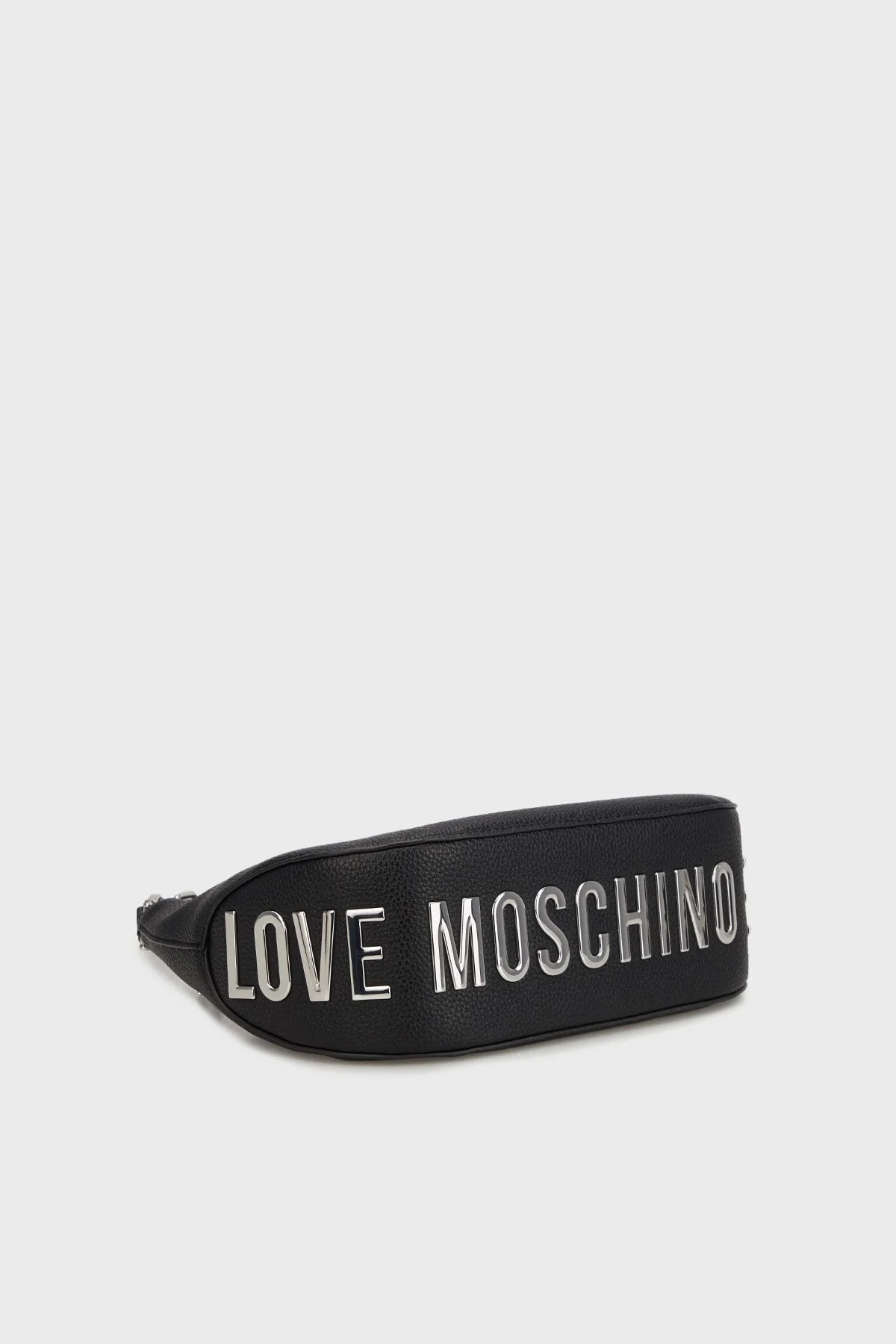 Love Moschino Logolu Çıkarılabilir Askılı Bayan Çanta JC4018PP1MLT000B SİYAH - 4