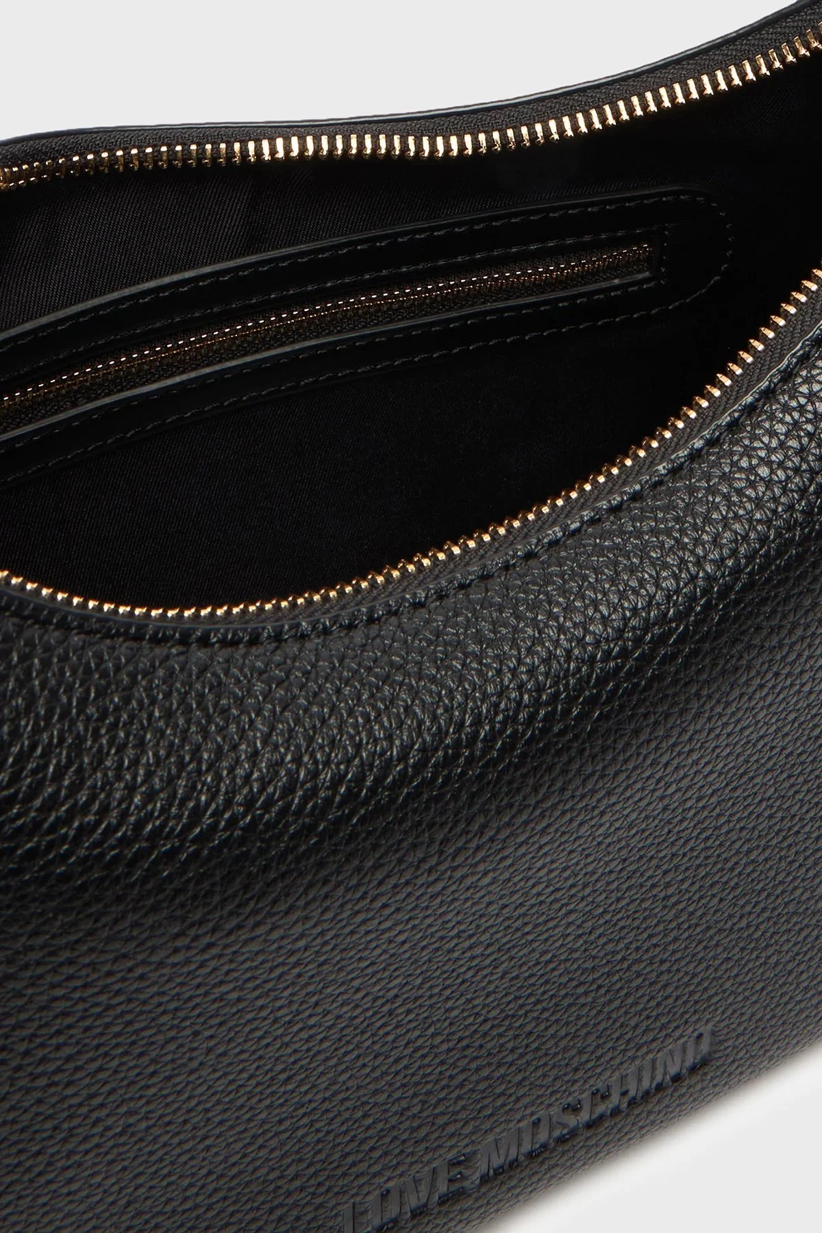 Love Moschino Logolu Çıkarılabilir Askılı Bayan Çanta JC4018PP1OLT0000 SİYAH - 5