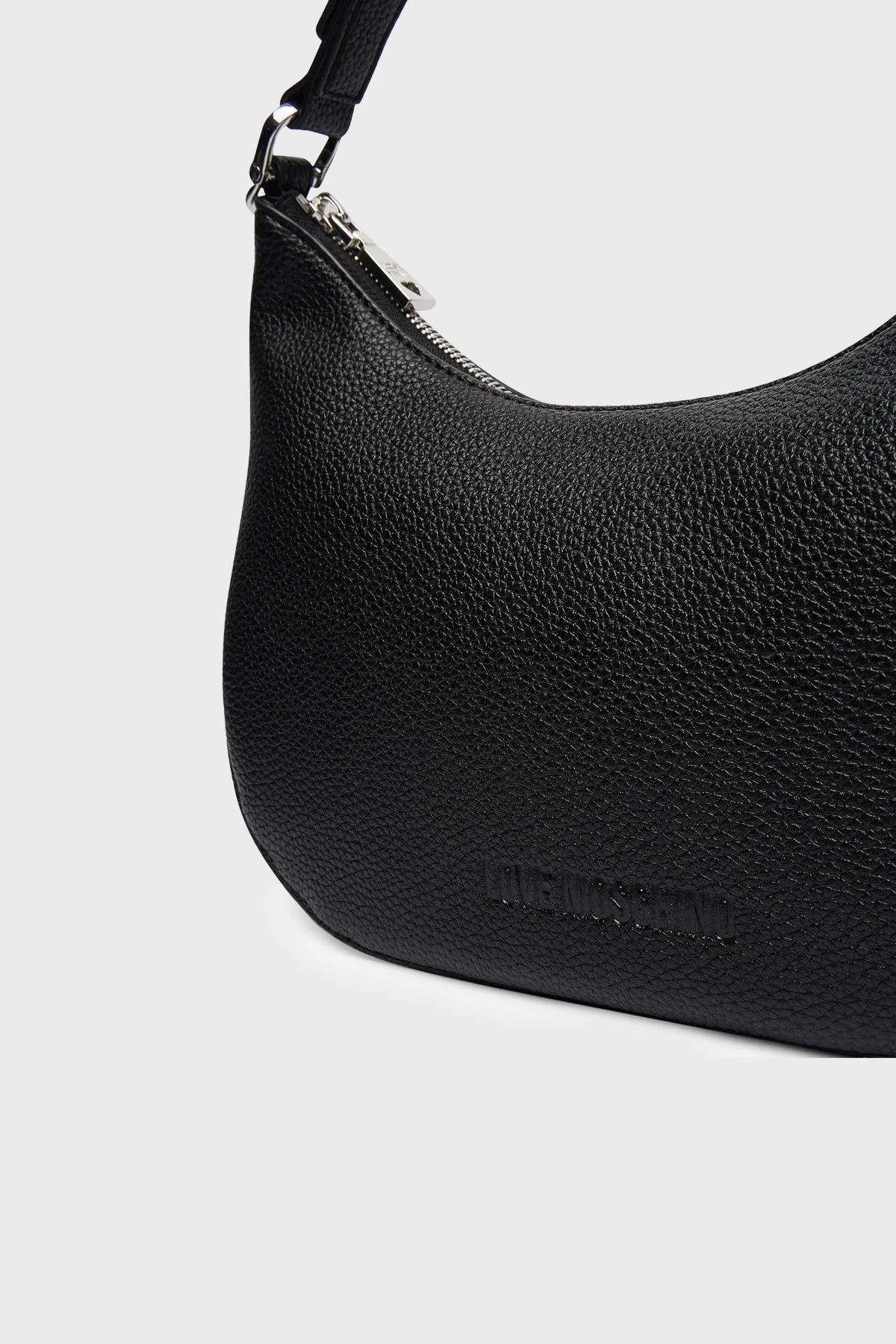 Love Moschino Logolu Çıkarılabilir Askılı Bayan Çanta JC4018PP1OLT000B SİYAH - 6