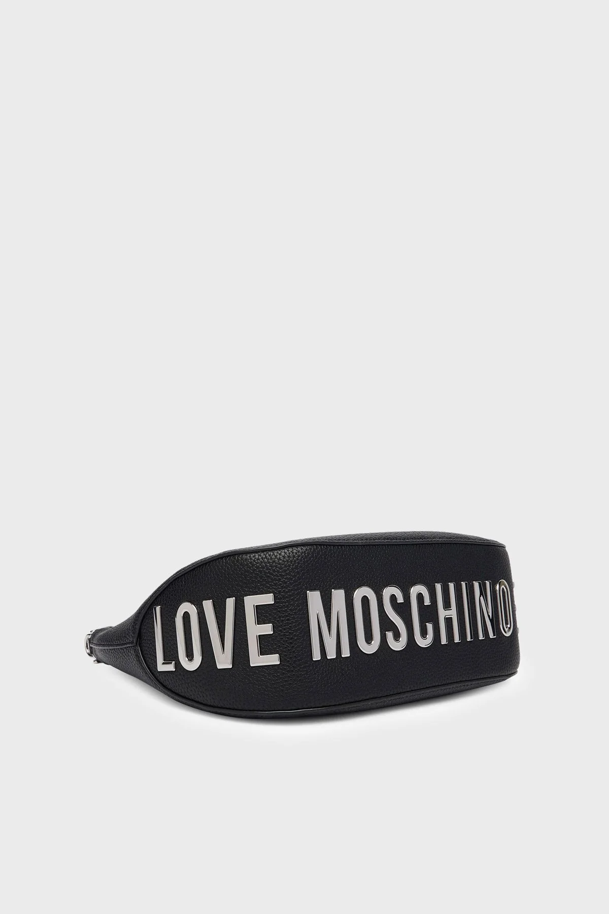 Love Moschino Logolu Çıkarılabilir Askılı Bayan Çanta JC4018PP1OLT000B SİYAH - 7