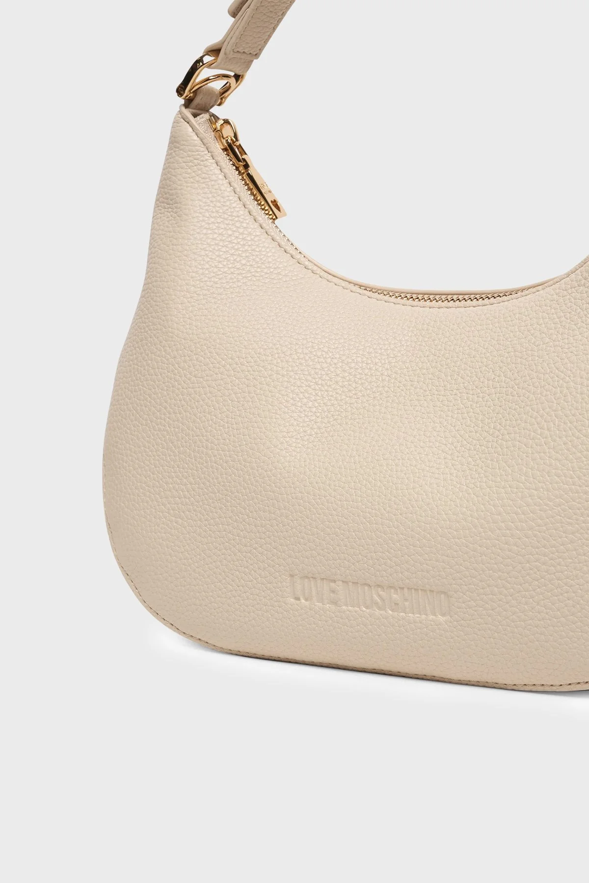 Love Moschino Logolu Çıkarılabilir Askılı Bayan Çanta JC4018PP1OLT0110 KREM - 6