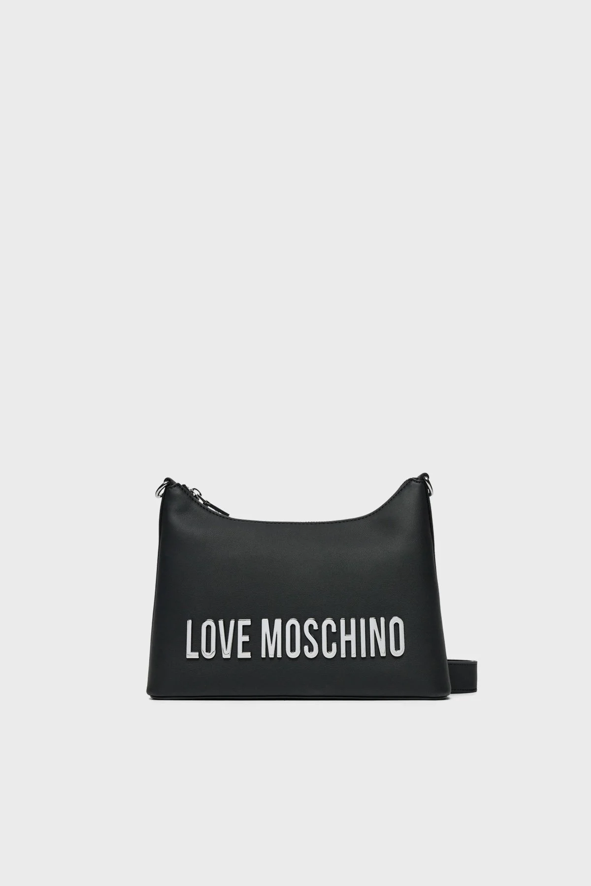 Love Moschino Logolu Çıkarılabilir Askılı Bayan Çanta JC4025PP1MKD000B SİYAH - 1