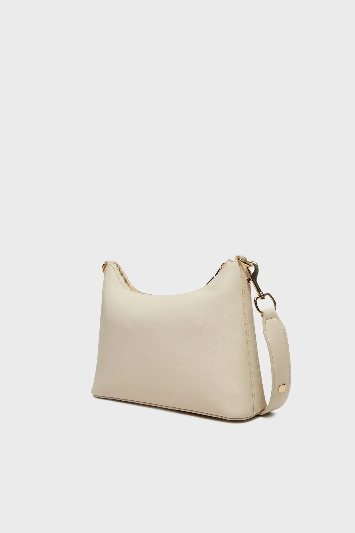 Love Moschino Logolu Çıkarılabilir Askılı Bayan Çanta JC4025PP1MKD0110 KREM - 2