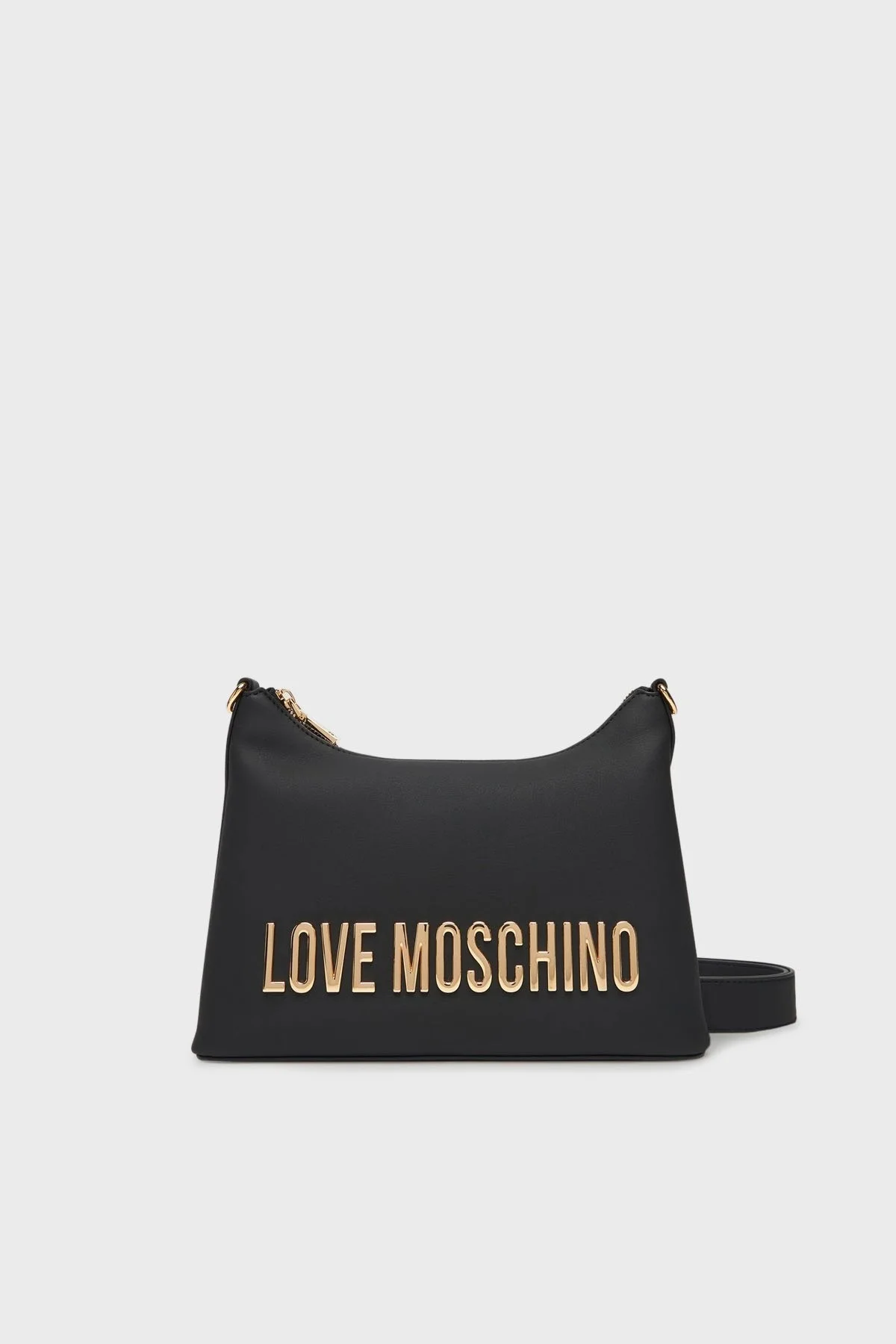 Love Moschino Logolu Çıkarılabilir Askılı Bayan Çanta JC4025PP1NKD0000 SİYAH - 1