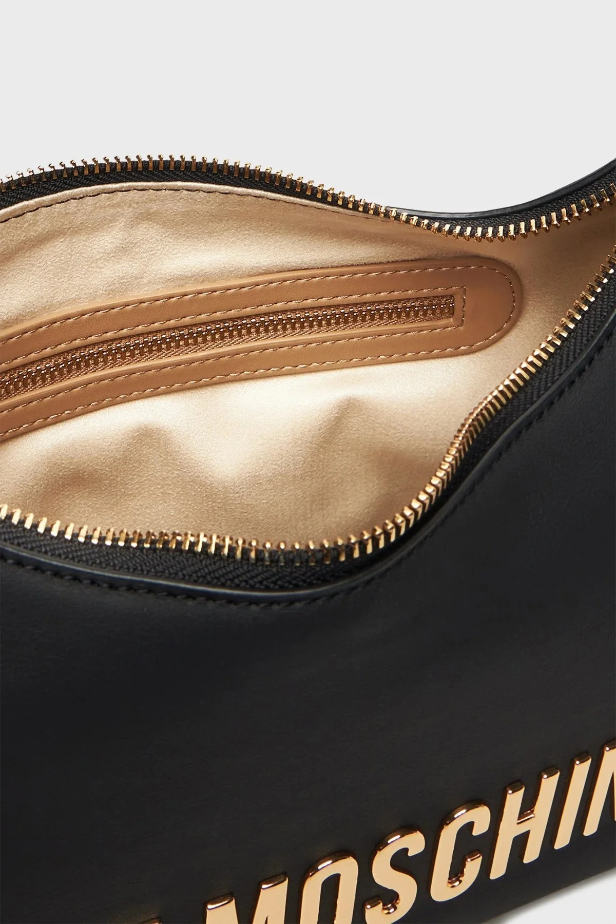 Love Moschino Logolu Çıkarılabilir Askılı Bayan Çanta JC4025PP1NKD0000 SİYAH - 5