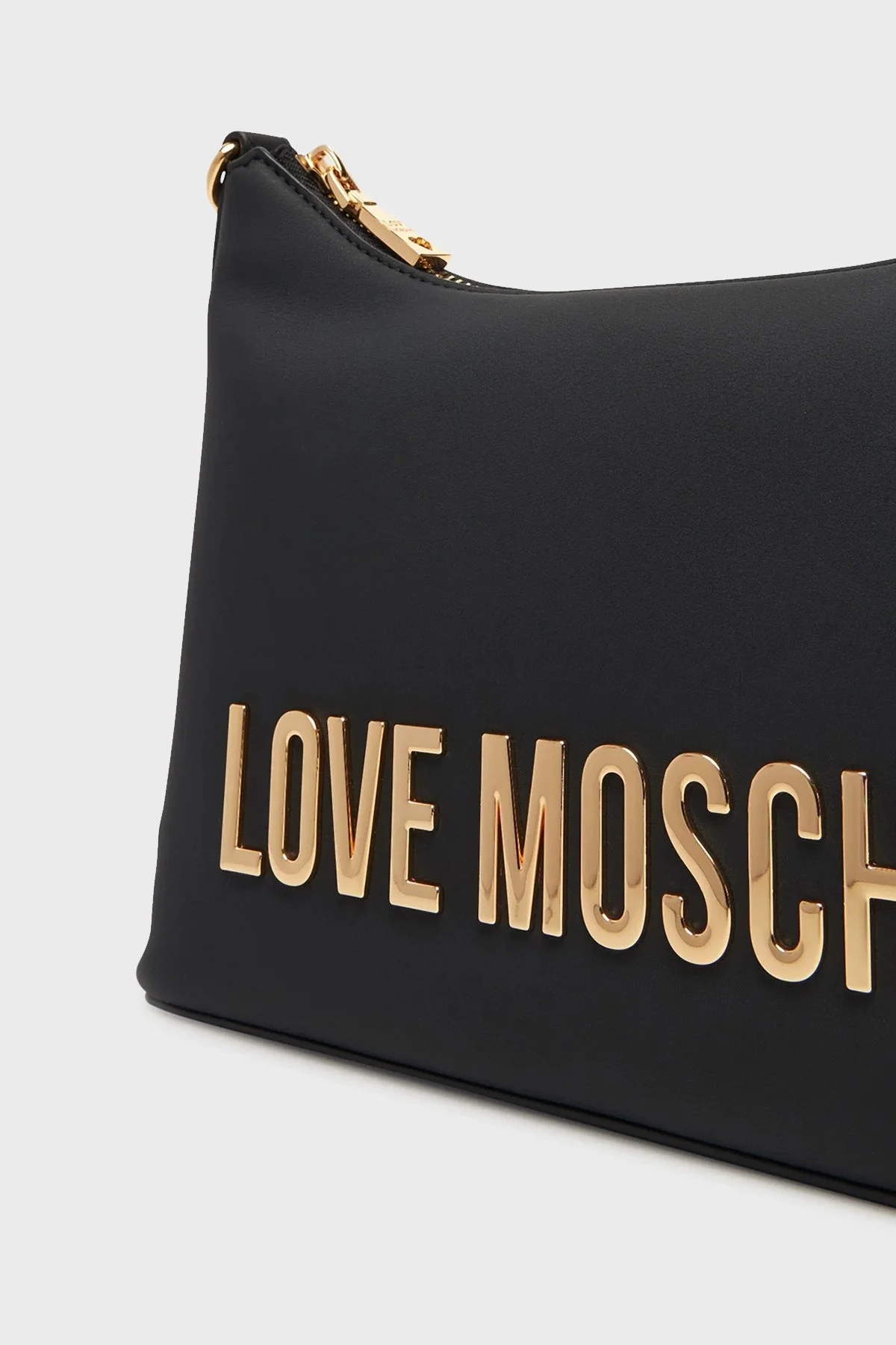 Love Moschino Logolu Çıkarılabilir Askılı Bayan Çanta JC4025PP1NKD0000 SİYAH - 6