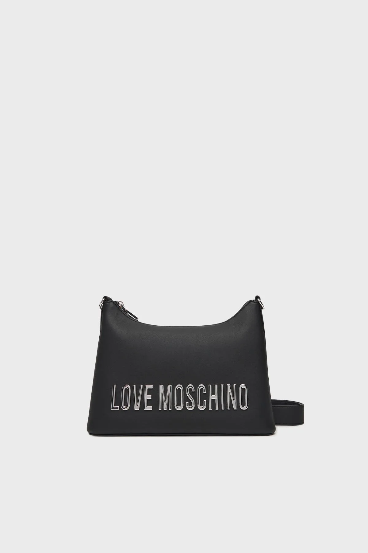 Love Moschino Logolu Çıkarılabilir Askılı Bayan Çanta JC4025PP1NKD000B SİYAH - 1