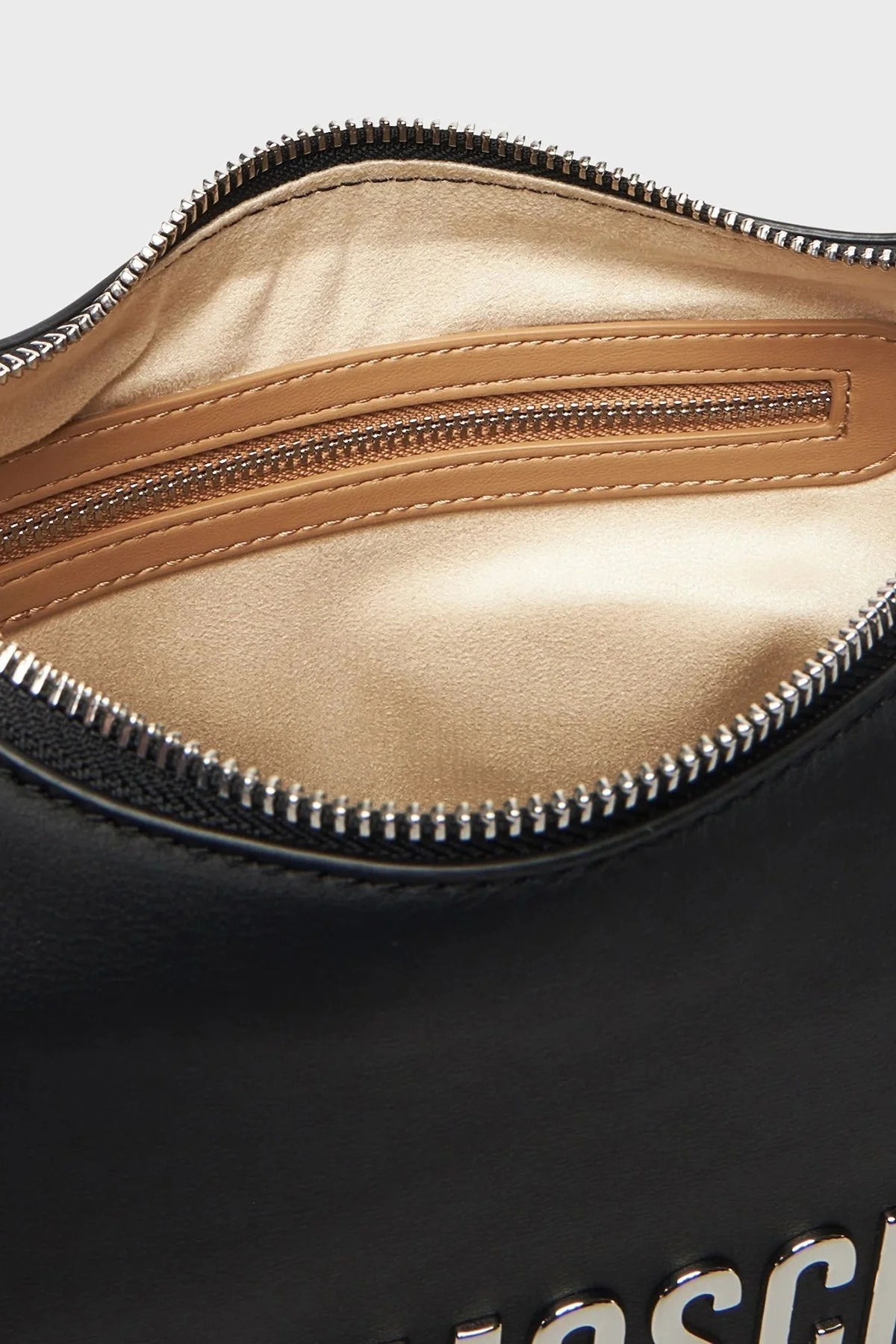 Love Moschino Logolu Çıkarılabilir Askılı Bayan Çanta JC4025PP1NKD000B SİYAH - 5