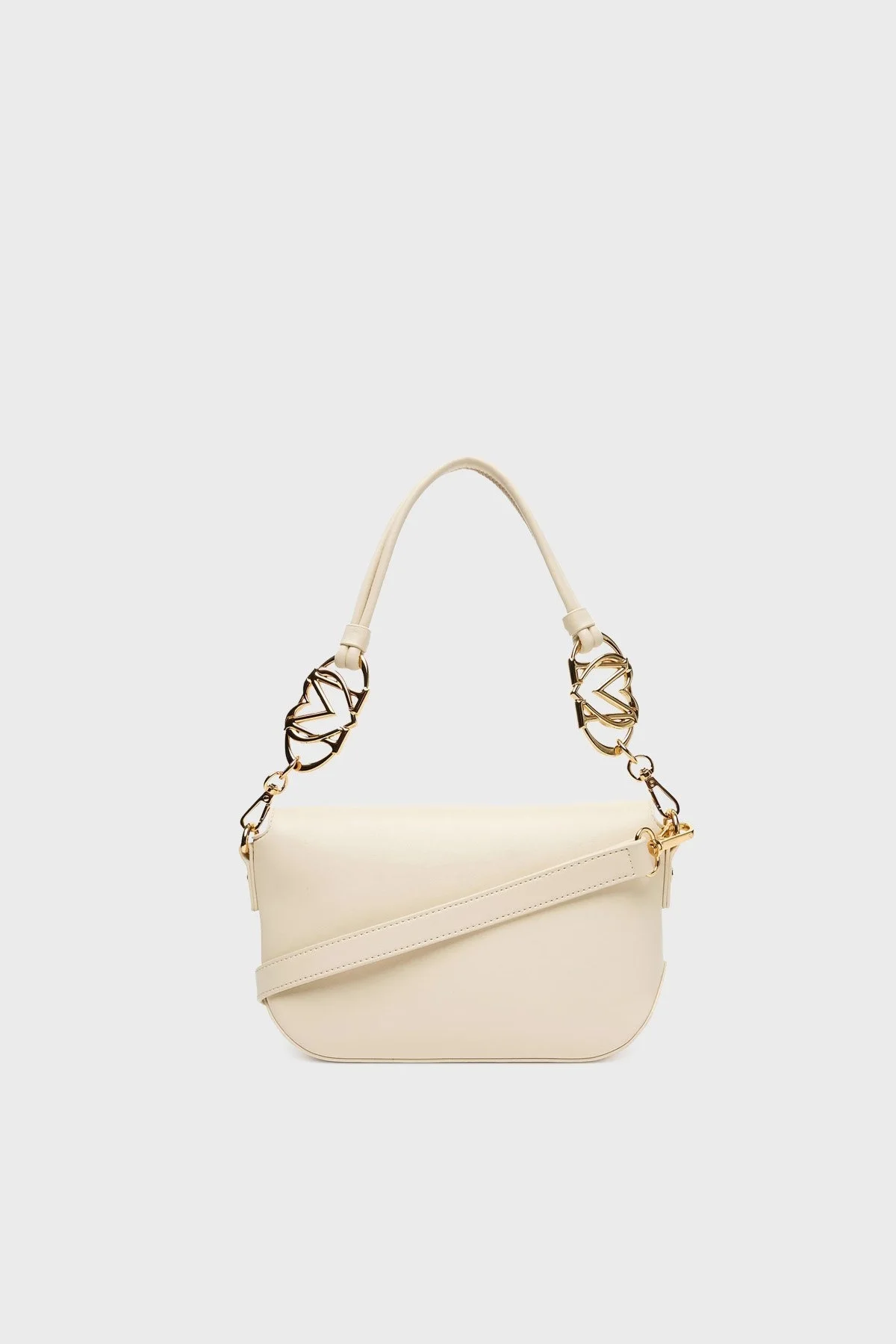 Love Moschino Logolu Çıkarılabilir Askılı Bayan Çanta JC4049PP1NLF0110 BEJ - 2