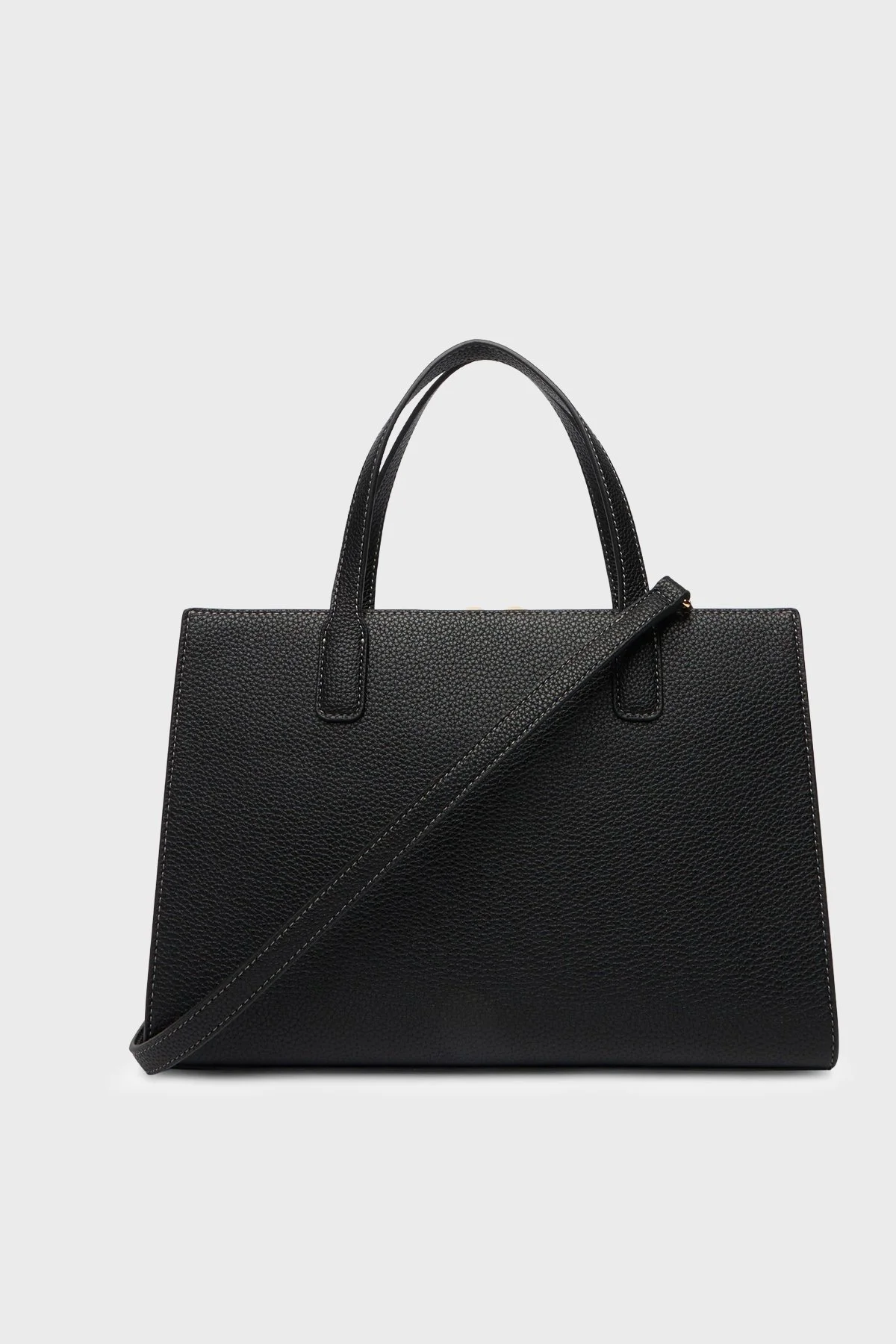 Love Moschino Logolu Çıkarılabilir Askılı Bayan Çanta JC4126PP1OLM0000 SİYAH - 3