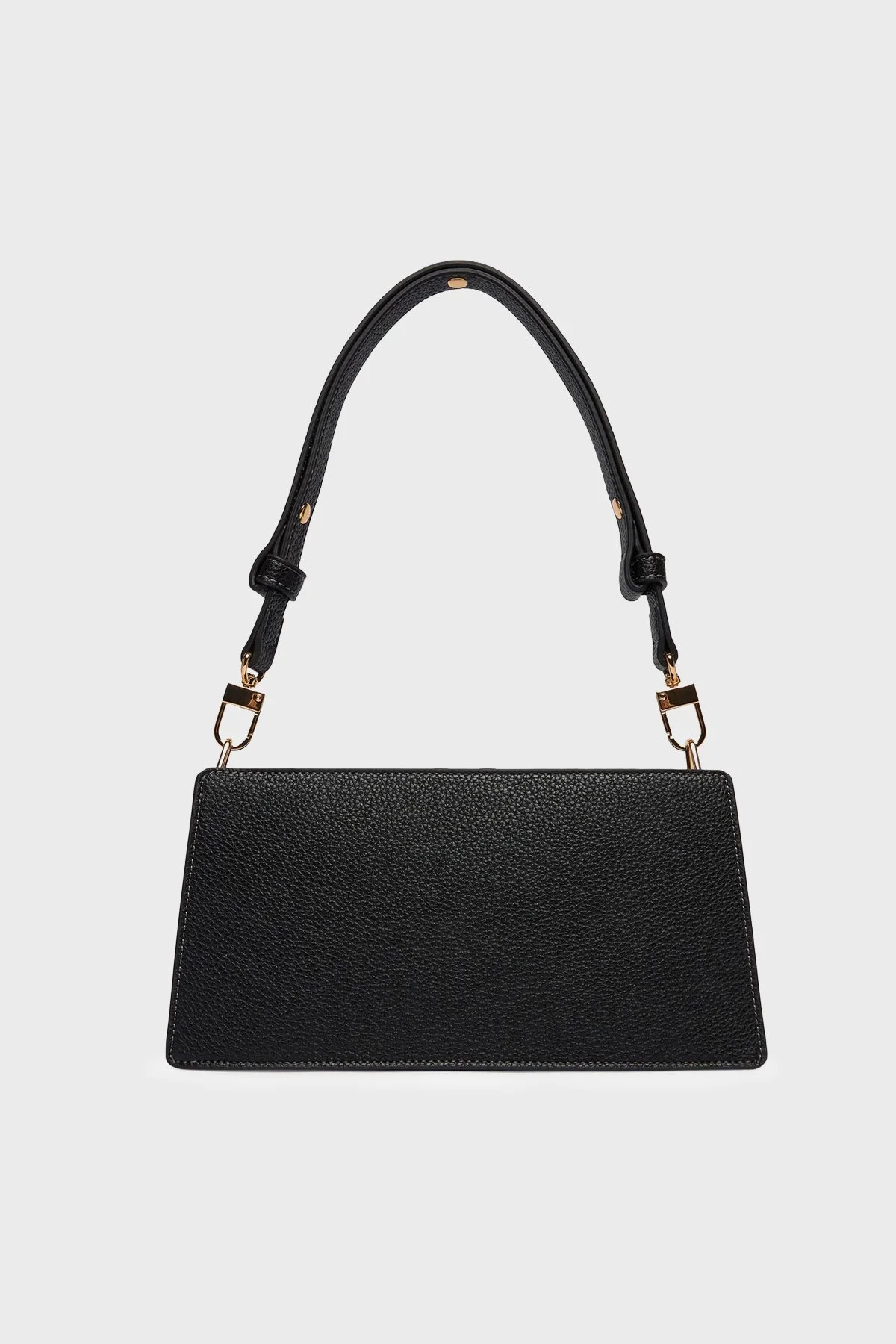 Love Moschino Logolu Çıkarılabilir Askılı Bayan Çanta JC4128PP1OLM0000 SİYAH - 3