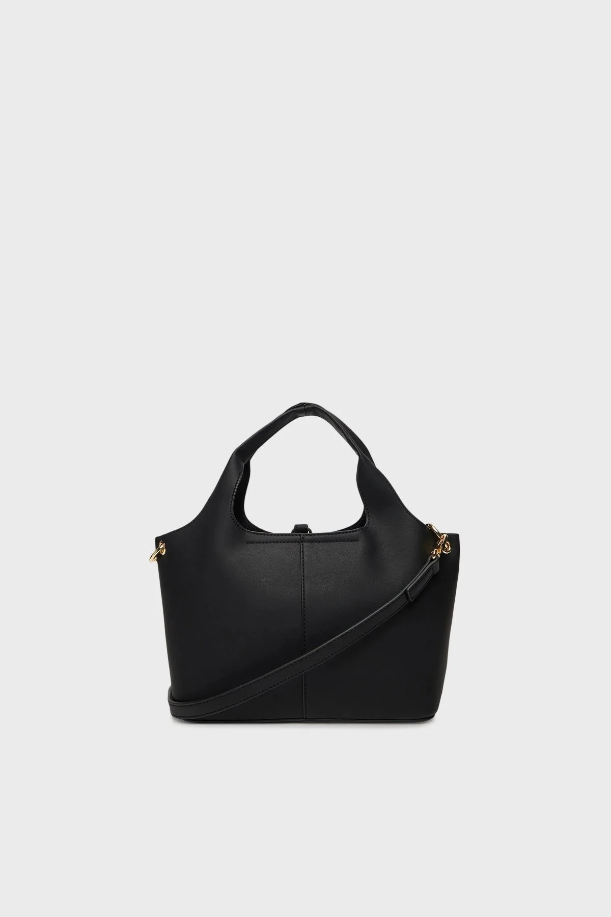 Love Moschino Logolu Çıkarılabilir Askılı Bayan Çanta JC4174PP1NLV0000 SİYAH - 2