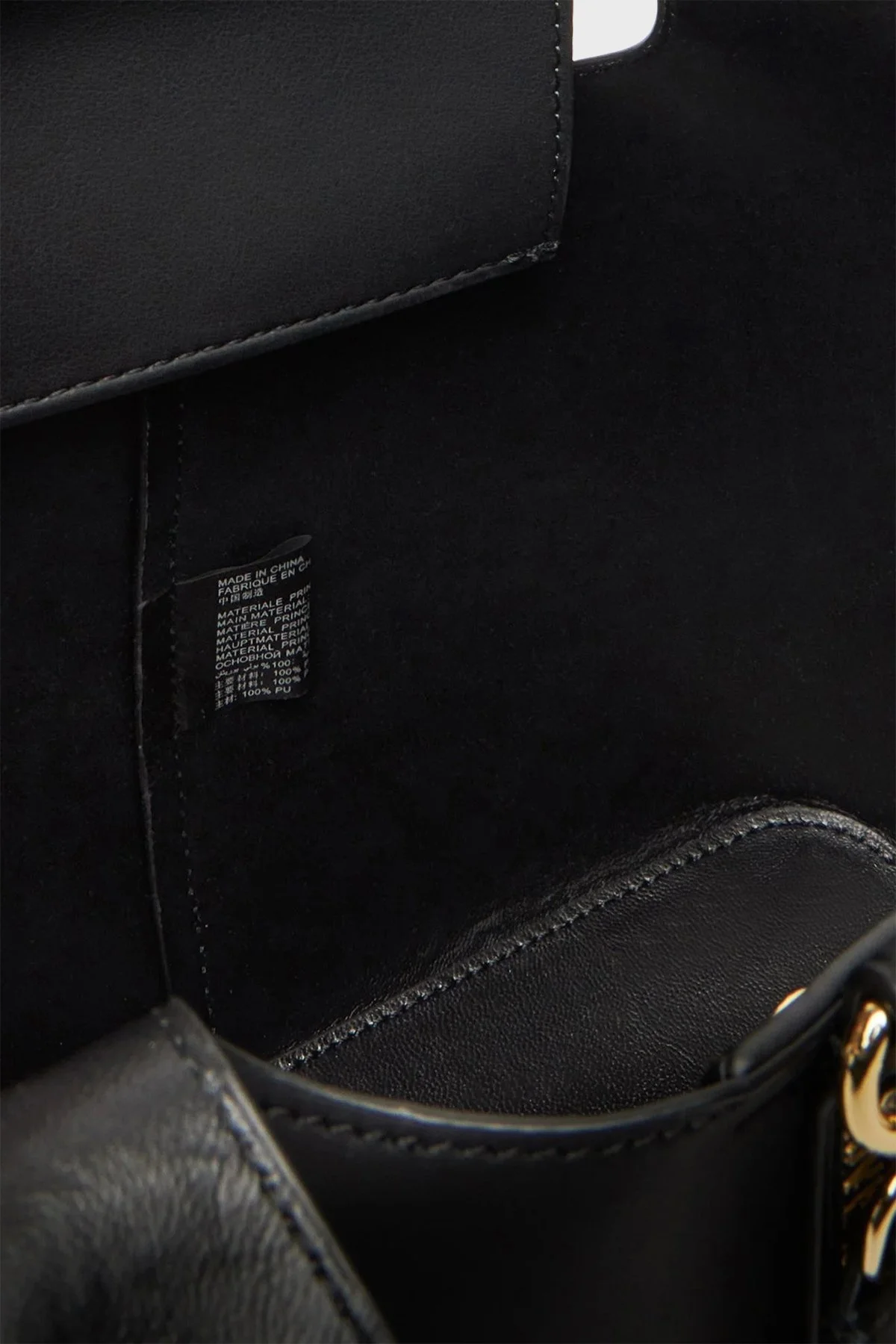 Love Moschino Logolu Çıkarılabilir Askılı Bayan Çanta JC4174PP1NLV0000 SİYAH - 4