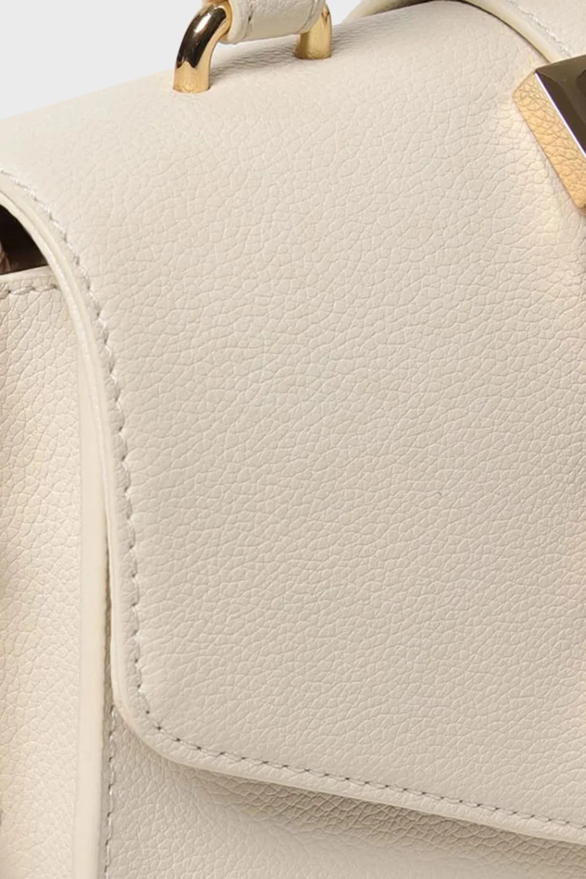 Love Moschino Logolu Çıkarılabilir Askılı Bayan Çanta JC4226PP0MKC0110 BEJ - 4