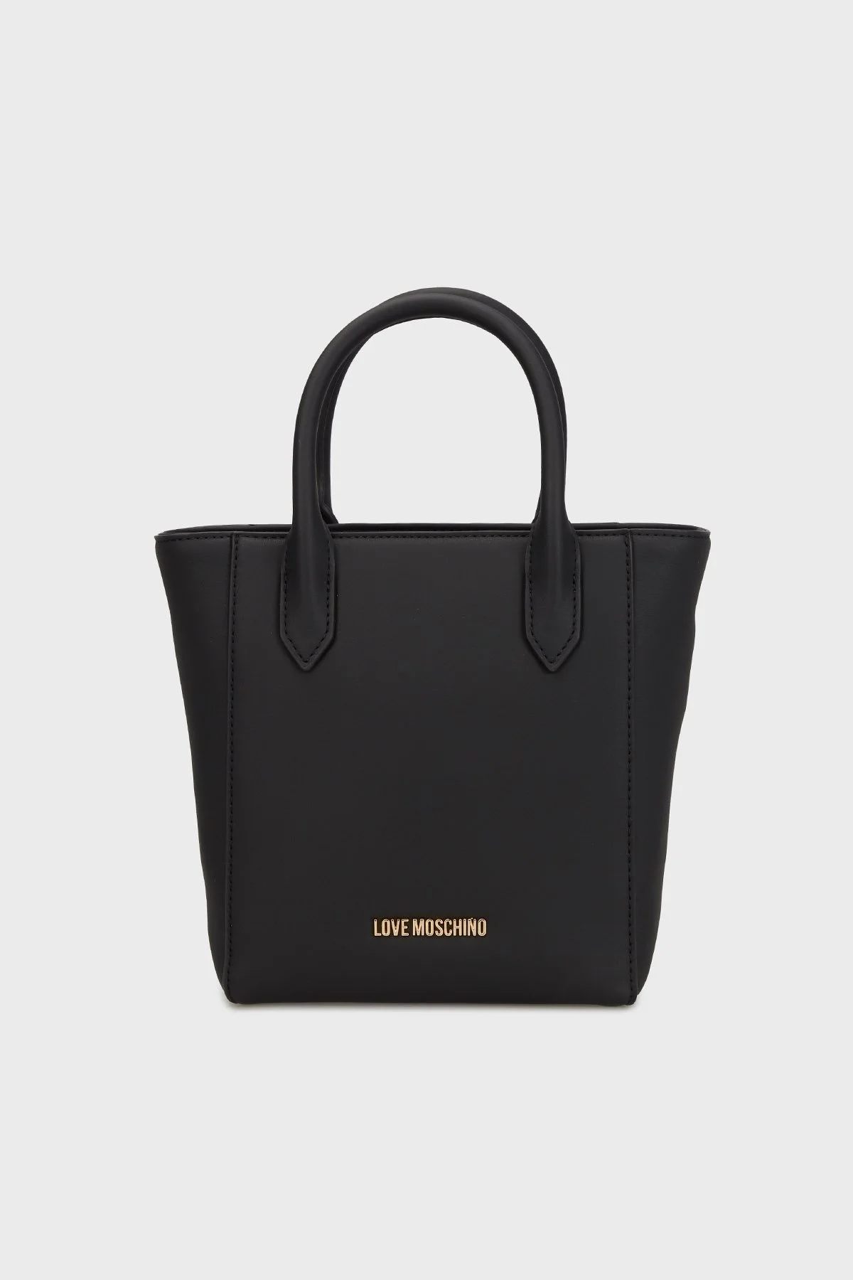 Love Moschino Logolu Çıkarılabilir Askılı Bayan Çanta JC4277PP0MKI0000 SİYAH - 1