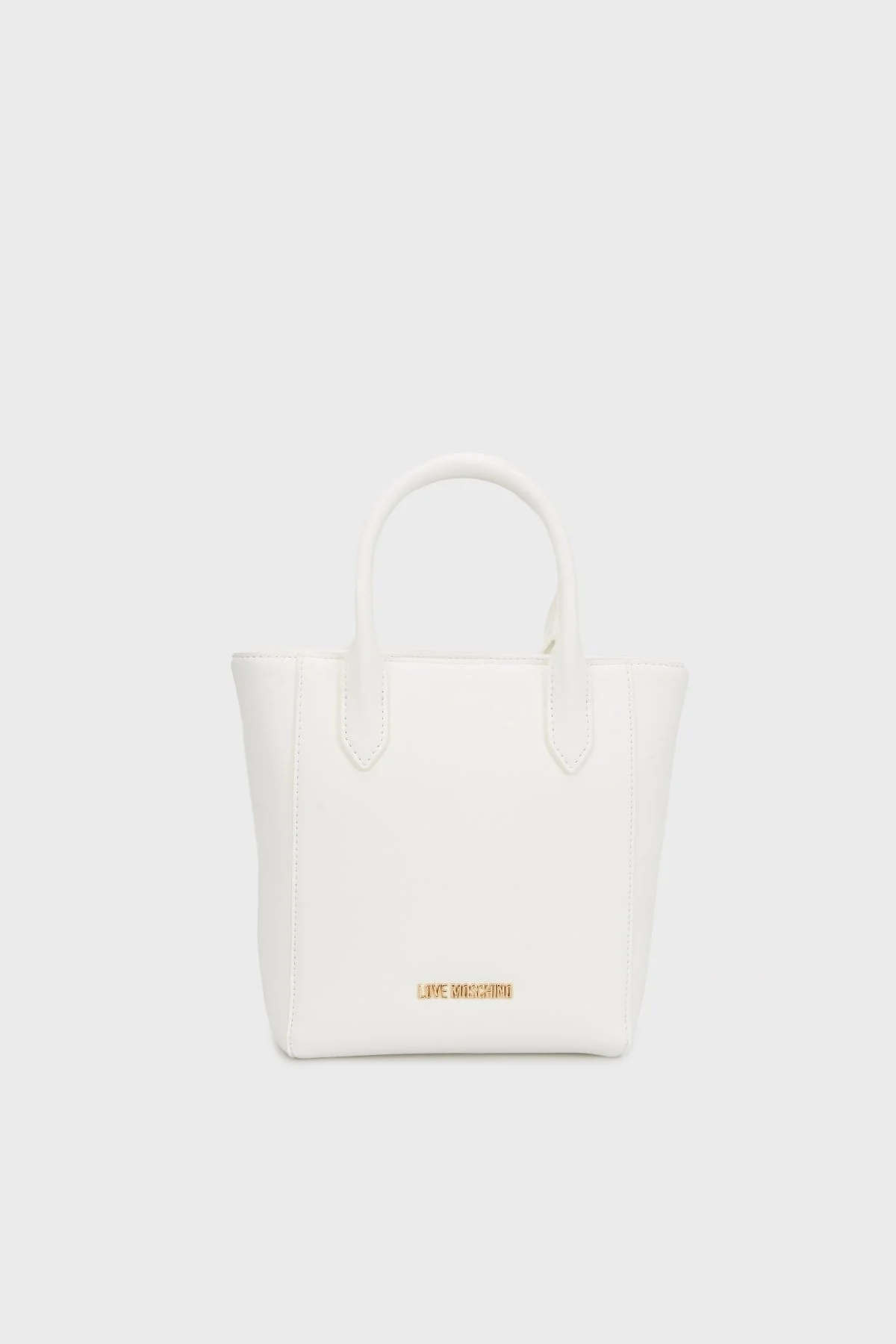 Love Moschino Logolu Çıkarılabilir Askılı Bayan Çanta JC4277PP0MKI0100 BEYAZ - 1