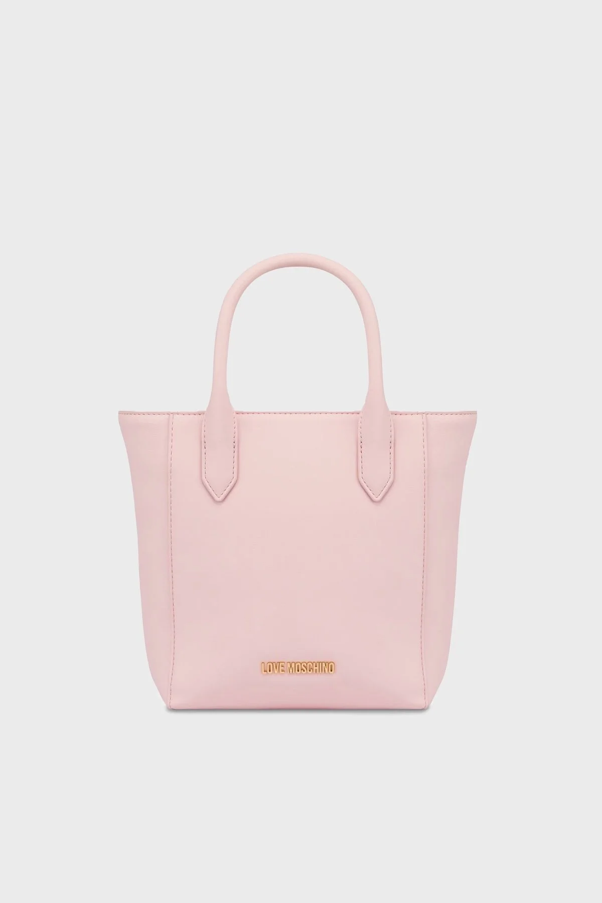 Love Moschino Logolu Çıkarılabilir Askılı Bayan Çanta JC4277PP0MKI0601 PUDRA - 5