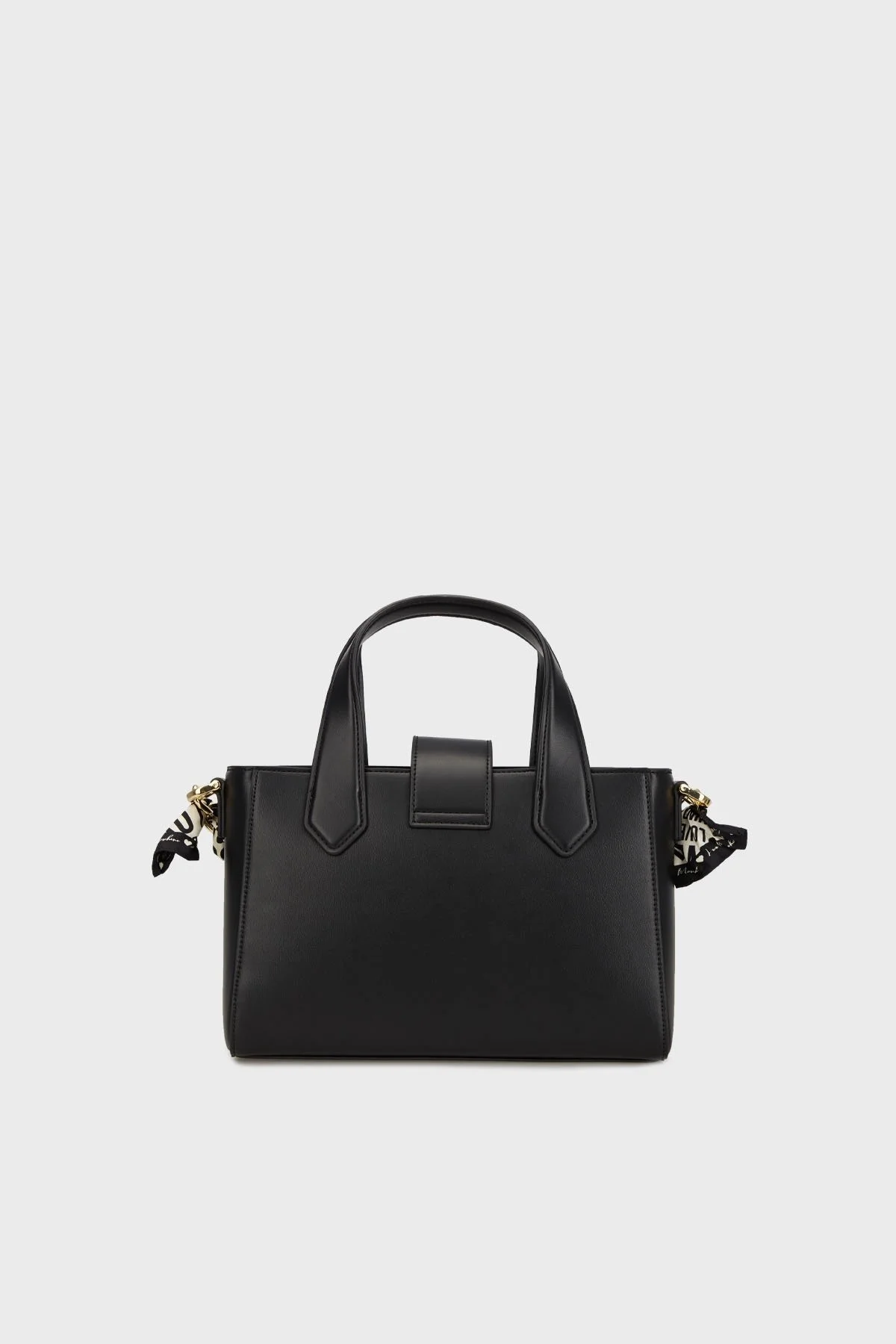 Love Moschino Logolu Çıkarılabilir Askılı Bayan Çanta JC4279PP0LKC0000 SİYAH - 2
