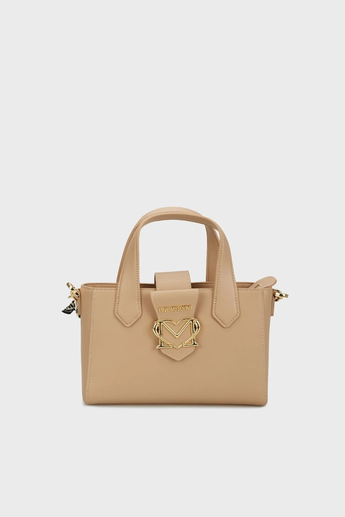 Love Moschino Logolu Çıkarılabilir Askılı Bayan Çanta JC4279PP0LKC0106 TABA - 4
