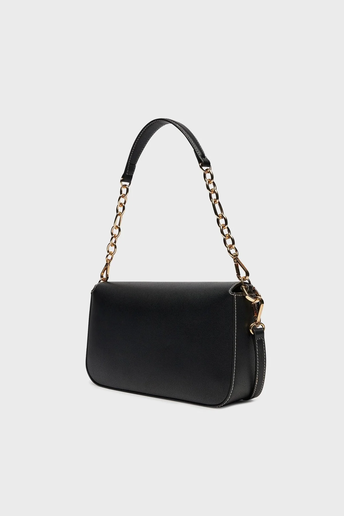 Love Moschino Logolu Çıkarılabilir Askılı Bayan Çanta JC4345PP0LKP0000 SİYAH - 3