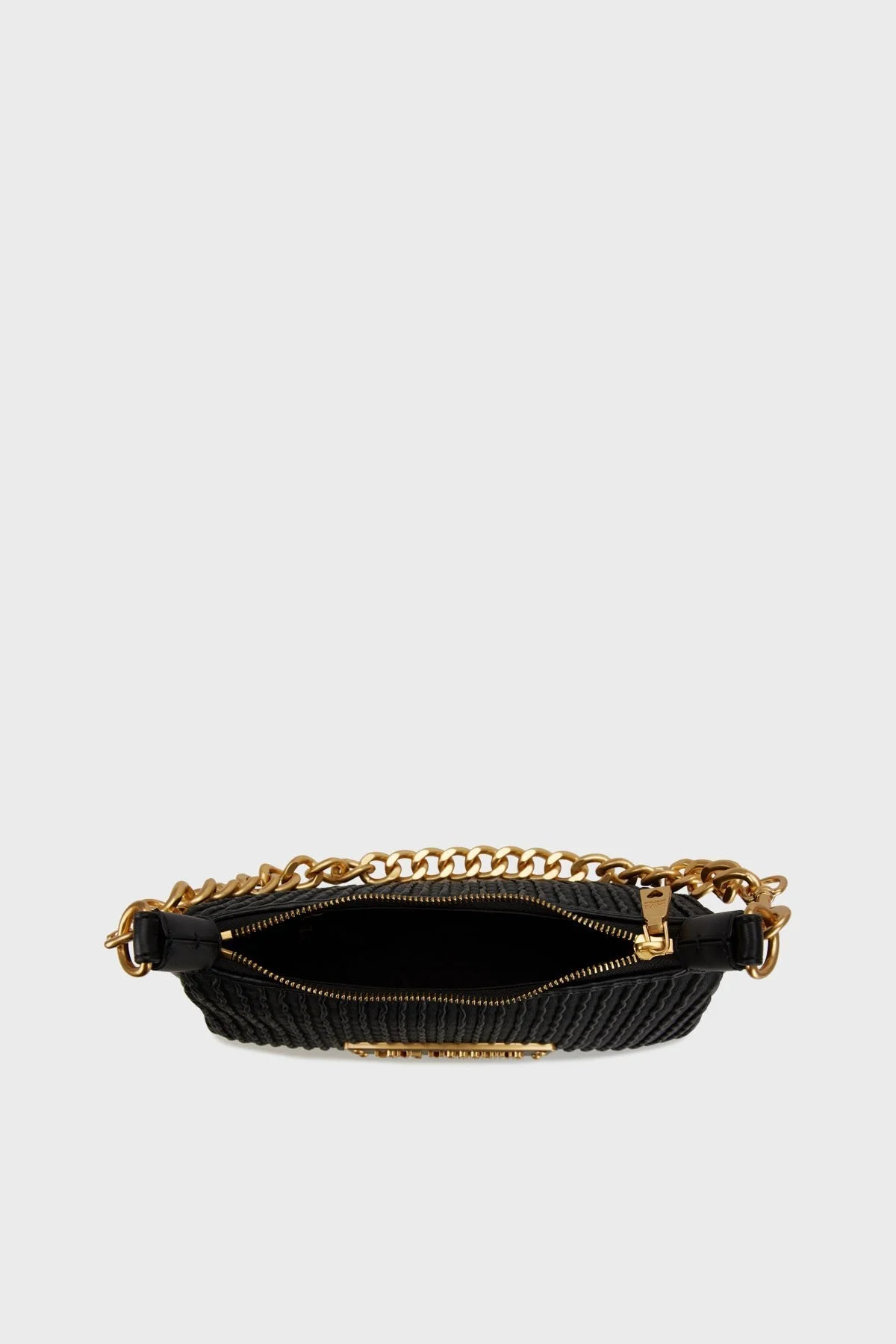 Love Moschino Logolu Çıkarılabilir Askılı Bayan Çanta JC4357PP0LK1100A SİYAH - 3