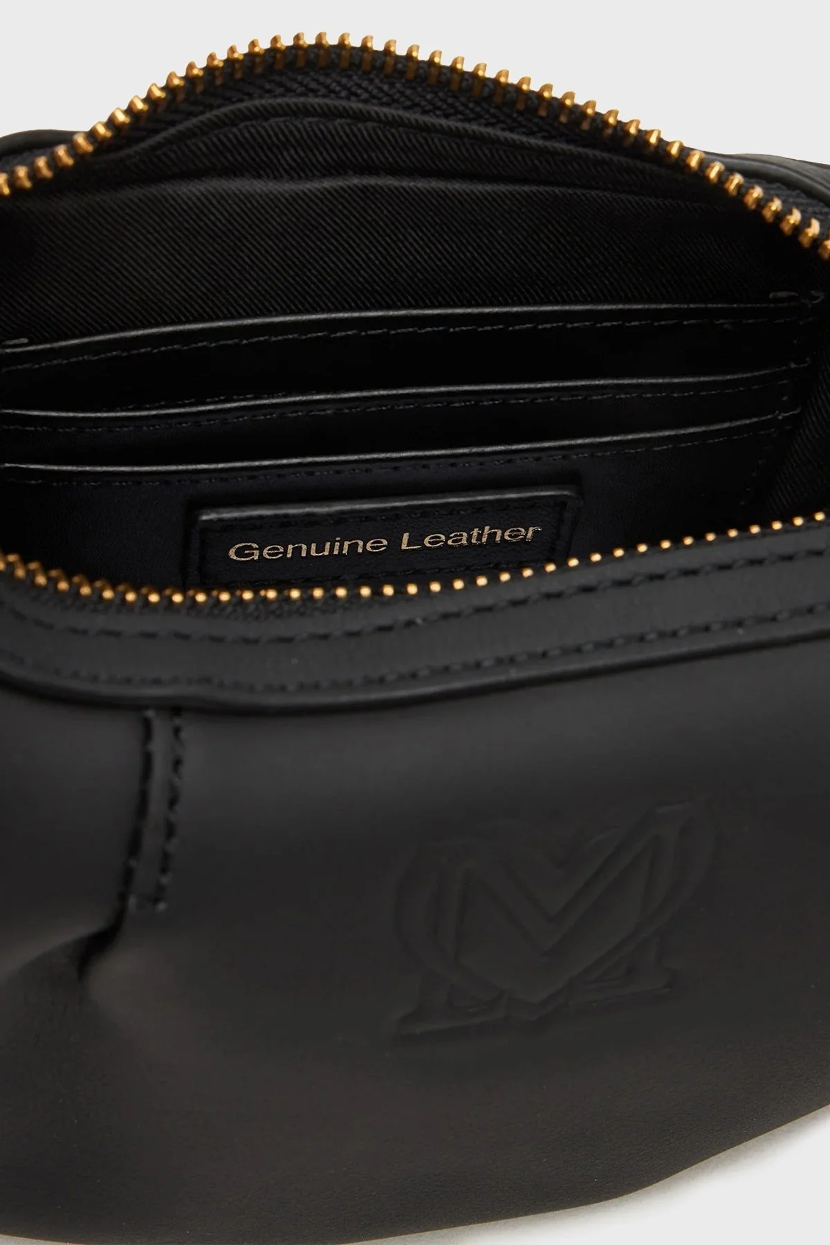 Love Moschino Logolu Çıkarılabilir Askılı Dikiş Detaylı Bayan Çanta JC4293PP1NL1500A SİYAH - 4