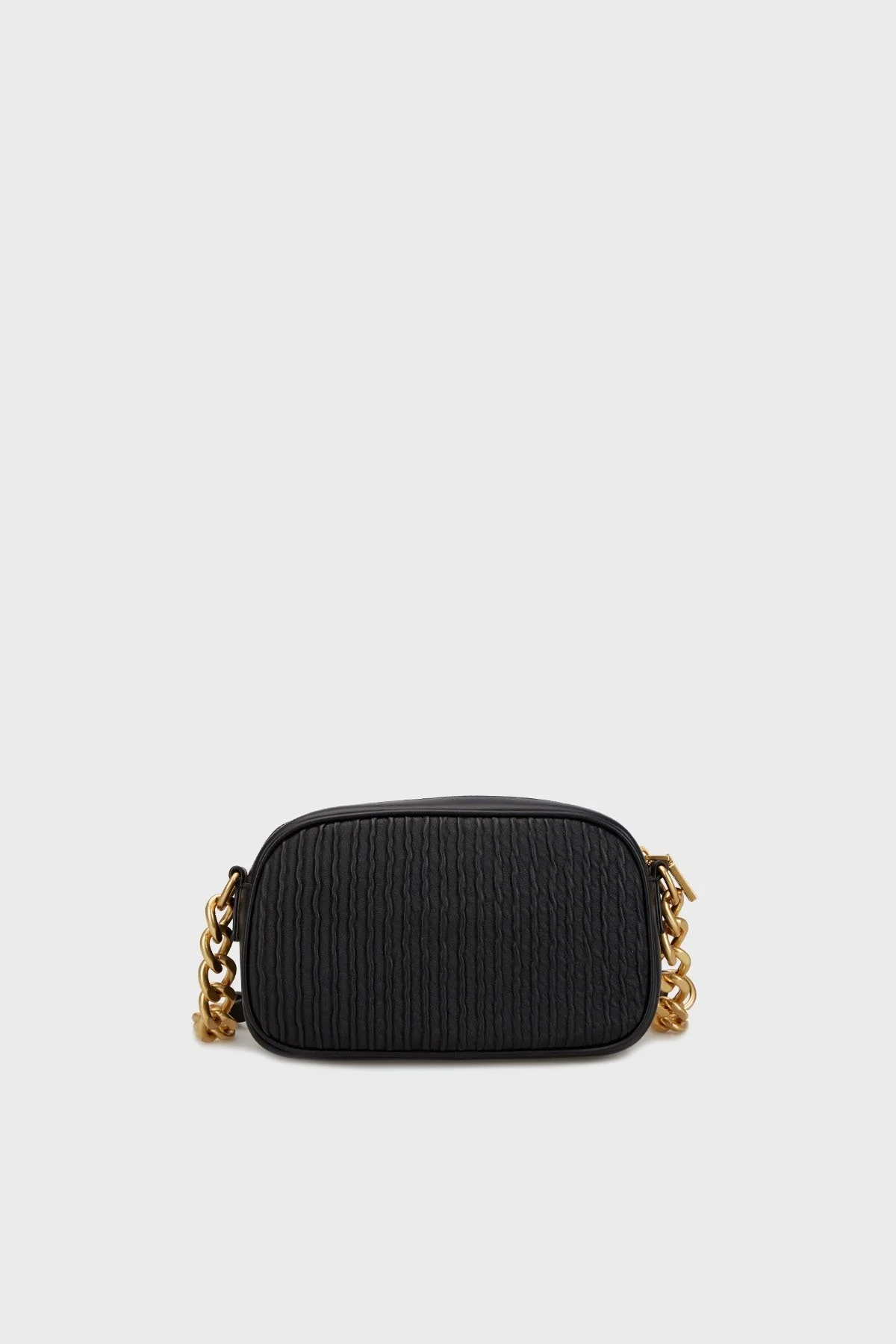 Love Moschino Logolu Çıkarılabilir Askılı Fermuarlı Bayan Çanta JC4360PP0LK1100A SİYAH - 2