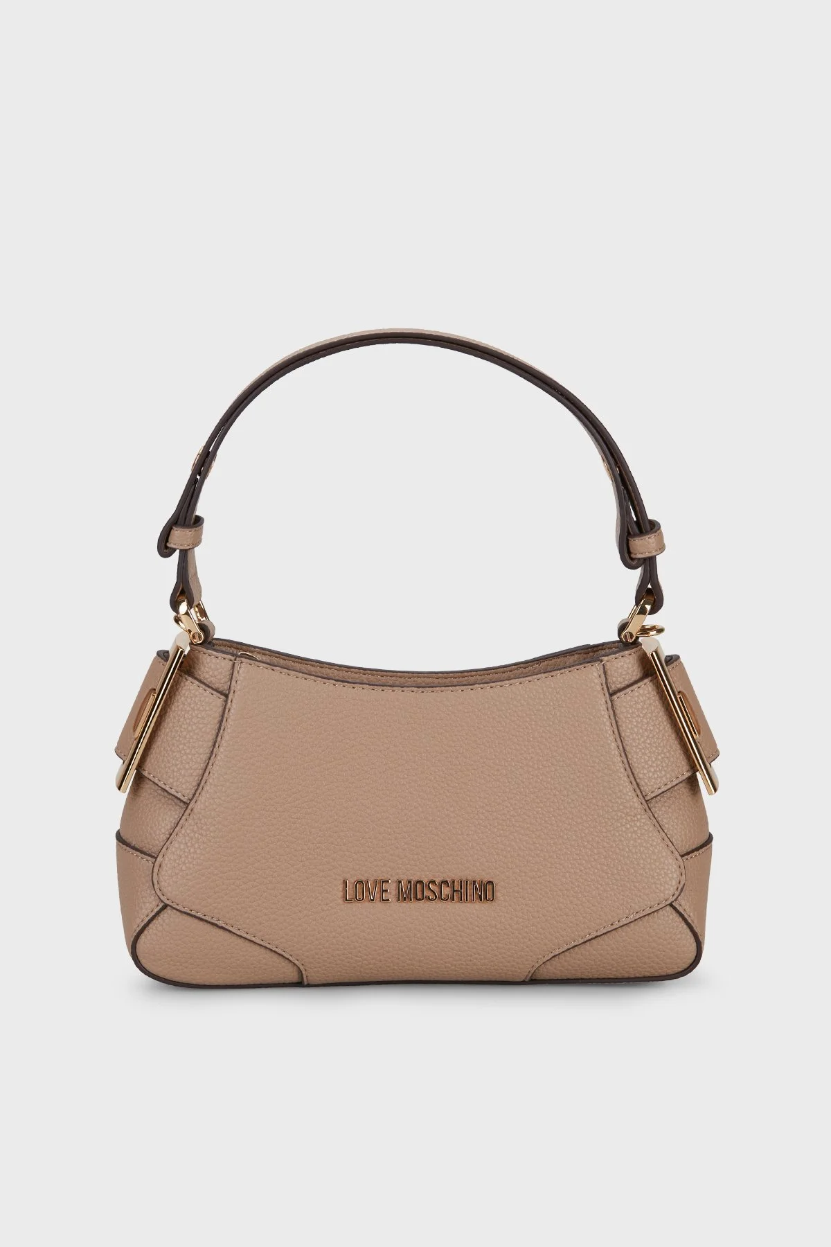 Love Moschino Logolu Çıkarılabilir Askılı Kadın Çanta JC4098PP1PLT1105 Taba - 1