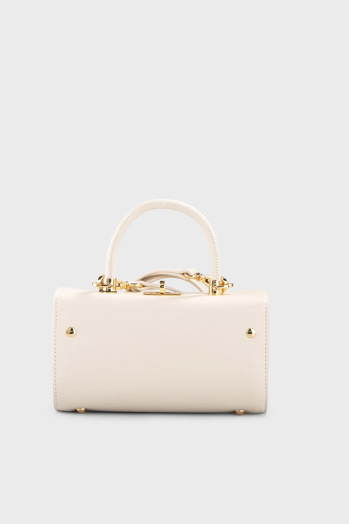 Love Moschino Logolu Çıkarılabilir Askılı Kadın Çanta JC4118PP1PLO3110 Bej - 3