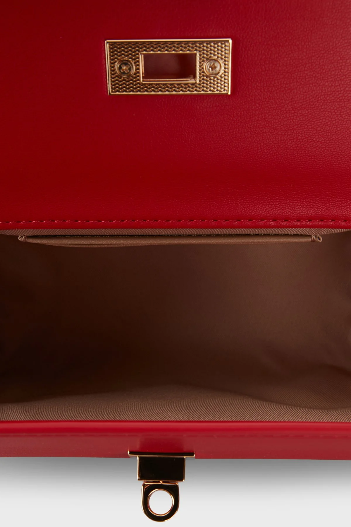 Love Moschino Logolu Çıkarılabilir Askılı Kadın Çanta JC4118PP1PLO3500 Kırmızı - 4