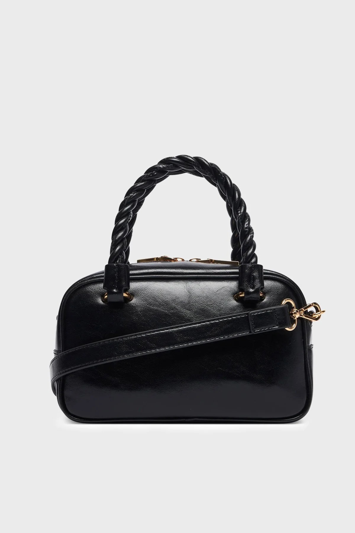 Love Moschino Logolu Çıkarılabilir Askılı Kadın Çanta JC4134PP1PL1100A Siyah - 3
