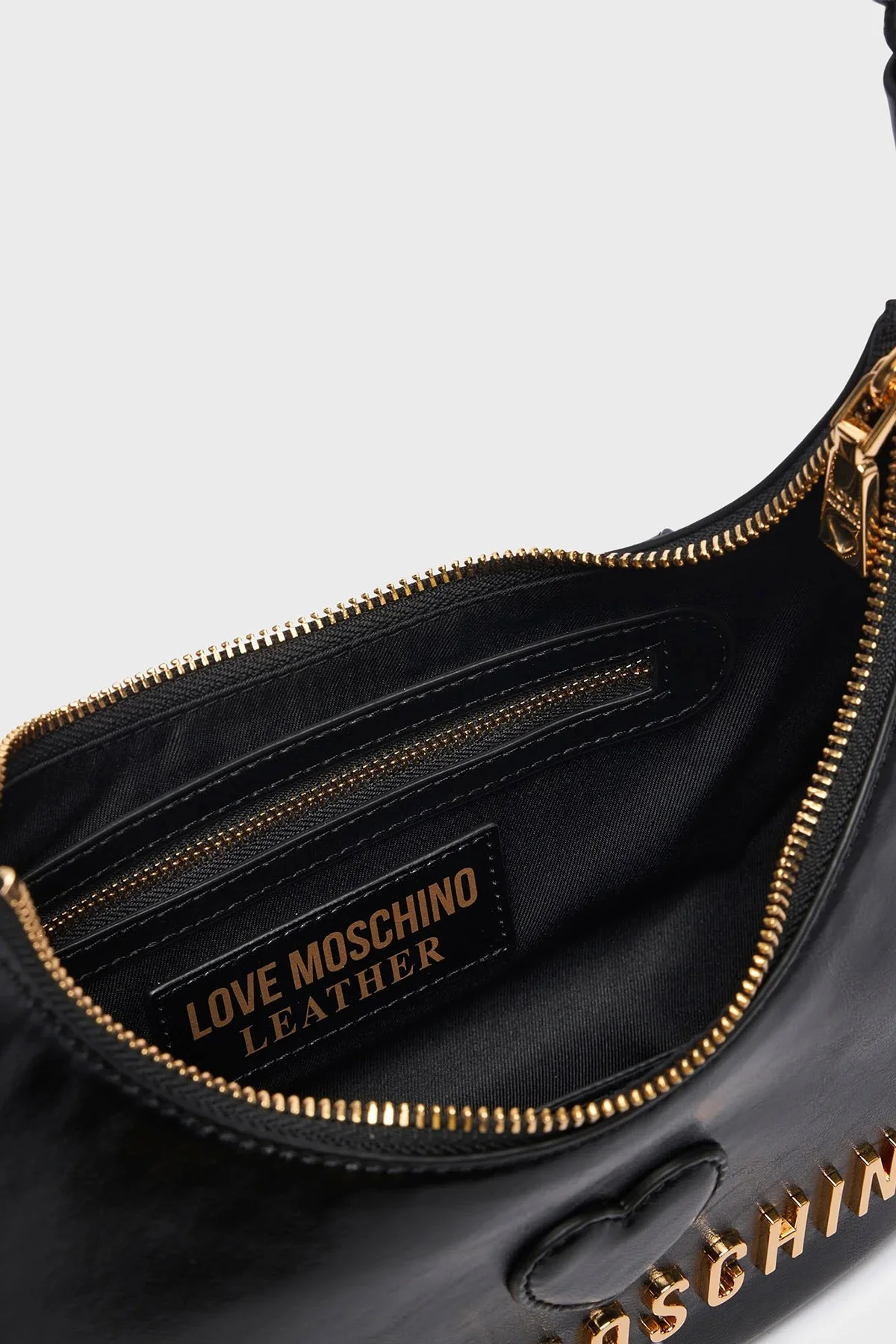 Love Moschino Logolu Çıkarılabilir Askılı Kadın Çanta JC4135PP1PL1100A Siyah - 4